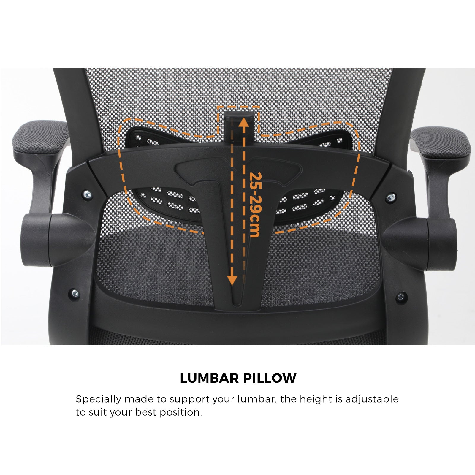 Oikiture Mesh Office Chair Executive Gaming Seat Racing Tilt Computer DGY&BK - Sunyee