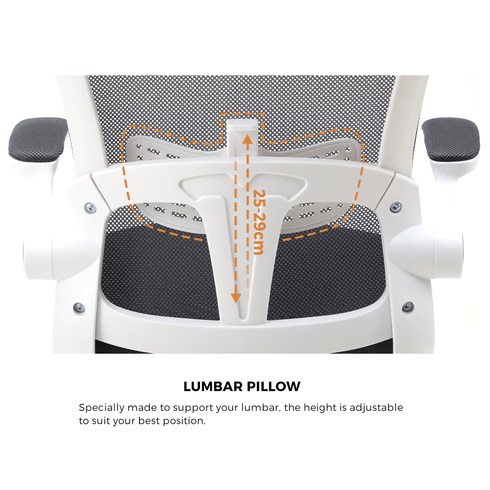 Oikiture Mesh Office Chair Executive Gaming Seat Racing Tilt Computer DGY&WH - Sunyee