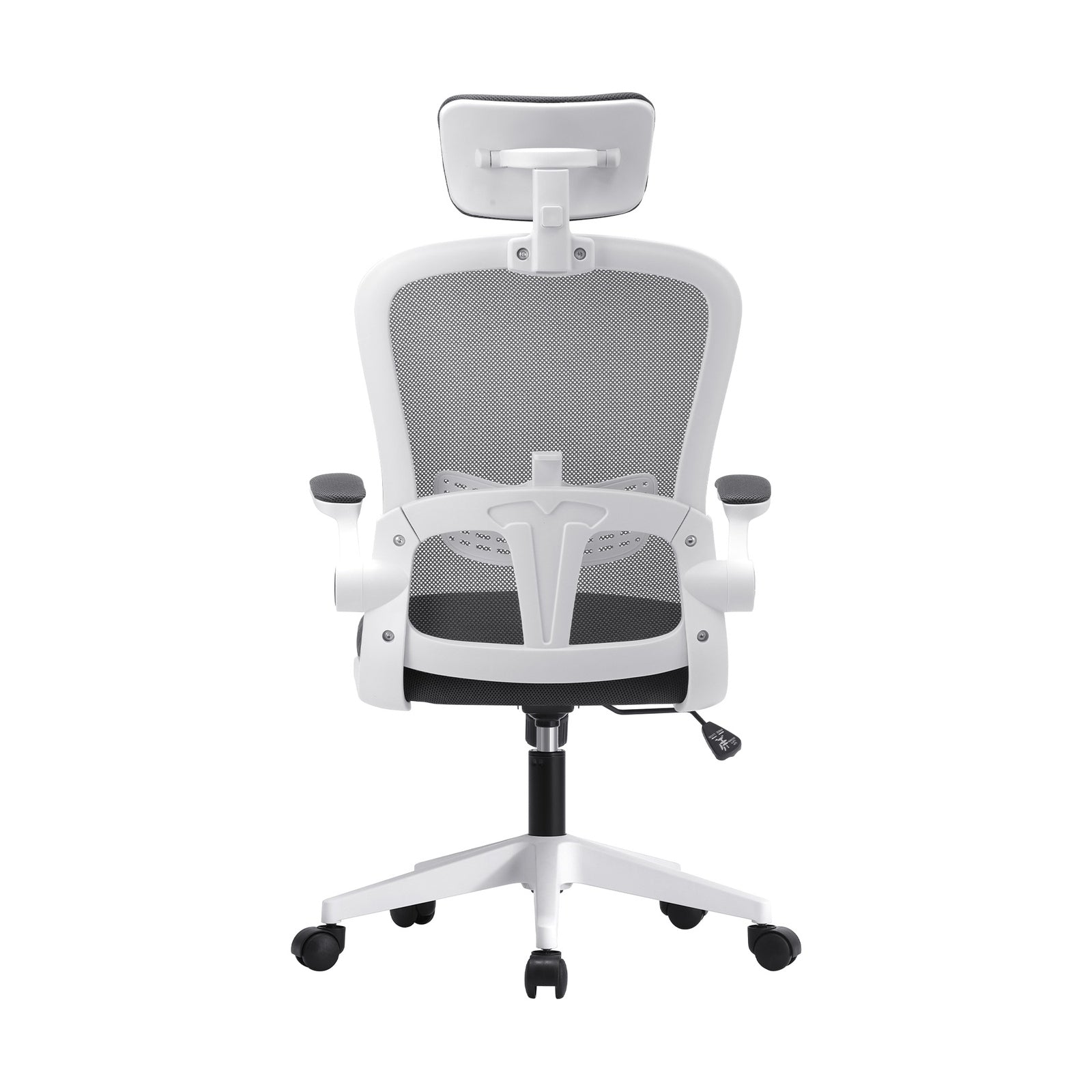 Oikiture Mesh Office Chair Executive Gaming Seat Racing Tilt Computer DGY&WH - Sunyee