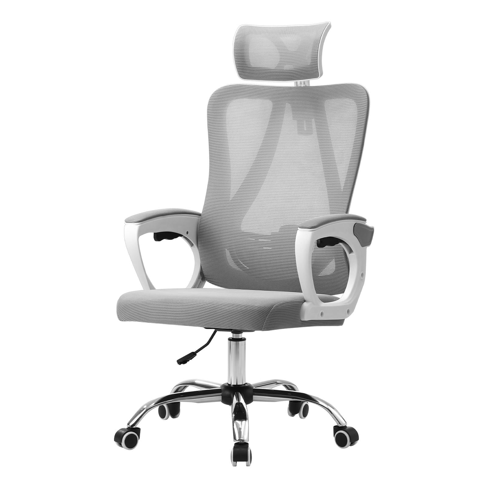 Oikiture Mesh Office Chair Executive Fabric Gaming Work Study Seat Computer - Sunyee