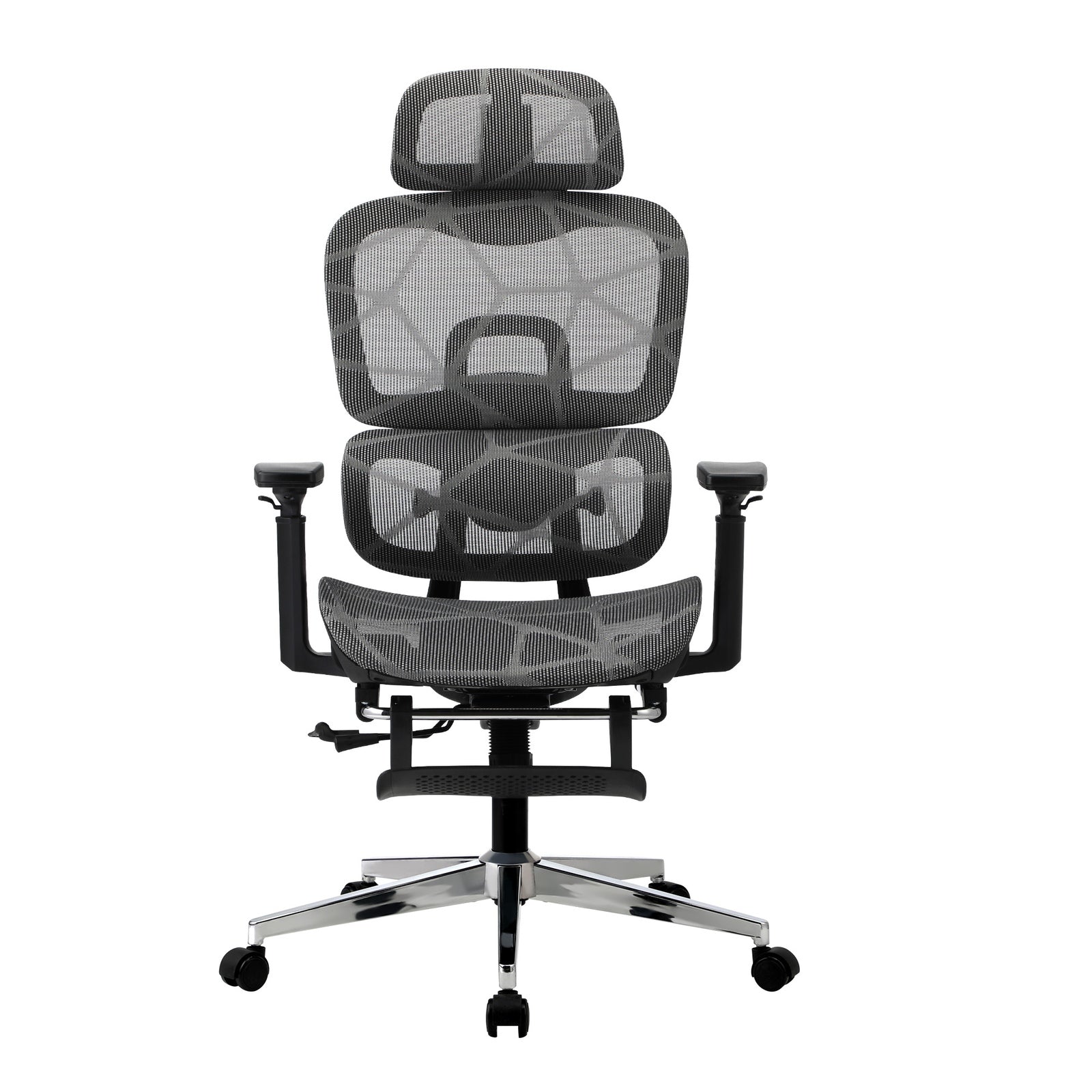 Oikiture Ergonomic Office Chair Mesh Executive Seat Computer Chairs BK&GY - Sunyee