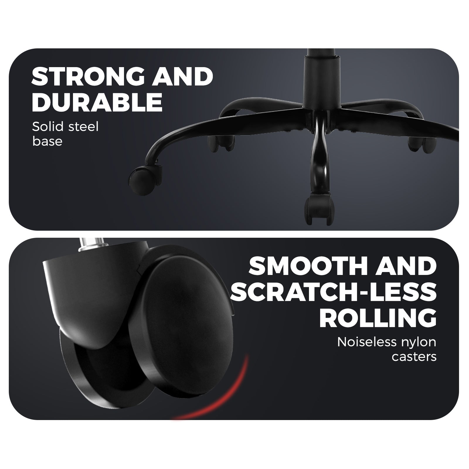 Oikiture Gaming Office Chair Executive Desk Chair Racing Recliner Seat PU Leather - Sunyee