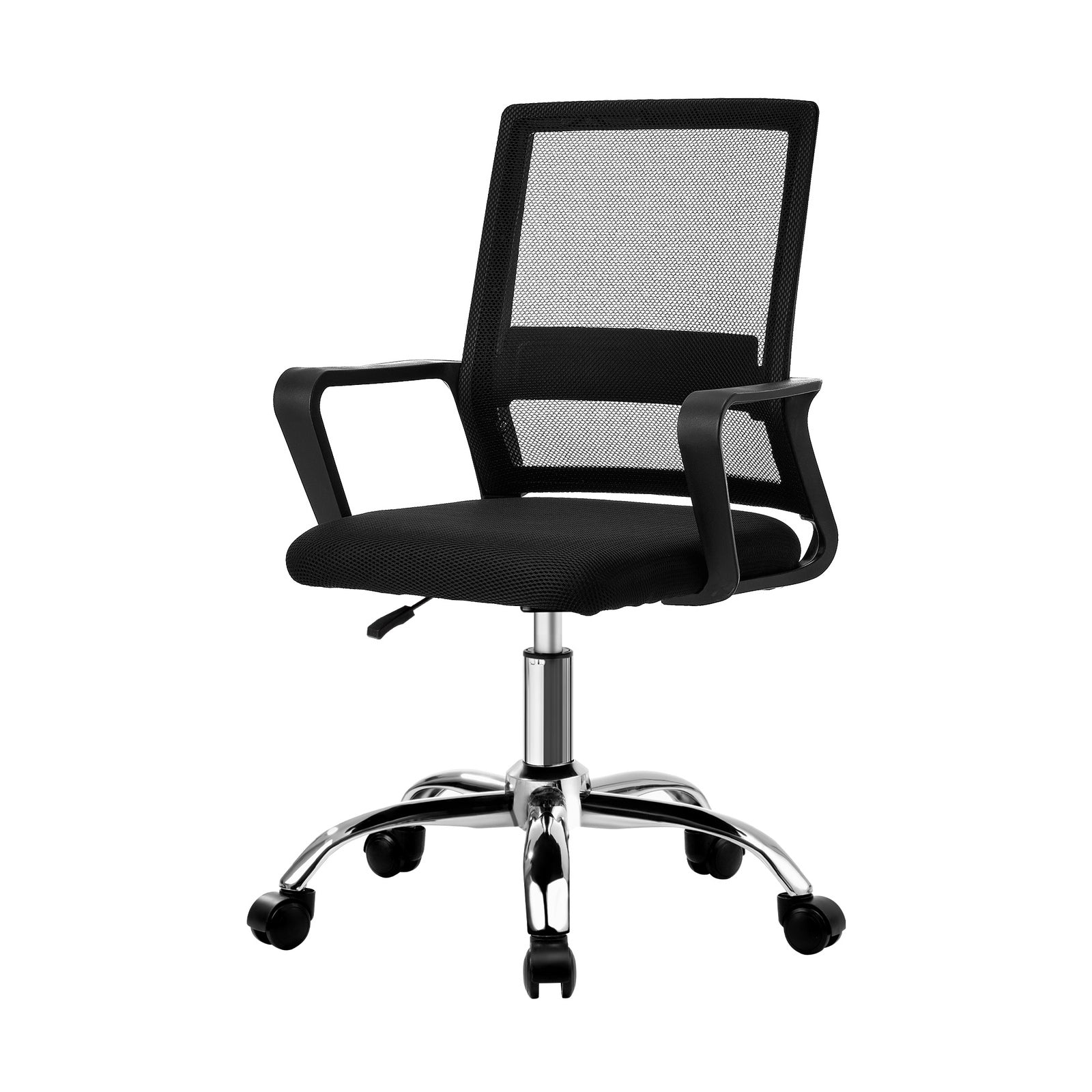 Oikiture Mesh Office Chair Executive Computer Seat Study Work Gaming Black - Sunyee