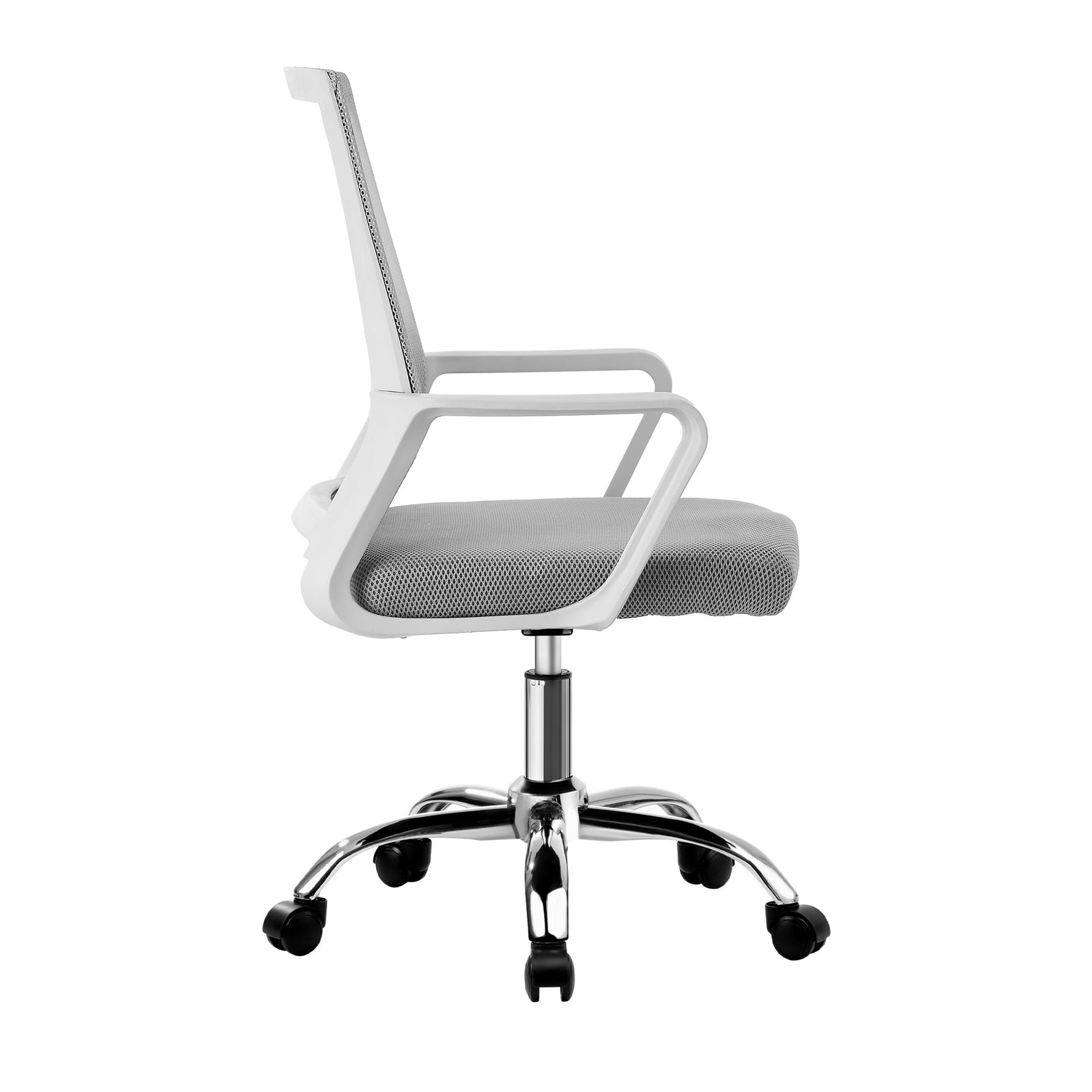 Oikiture Mesh Office Chair Executive Computer Seat Study Work Gaming White - Sunyee