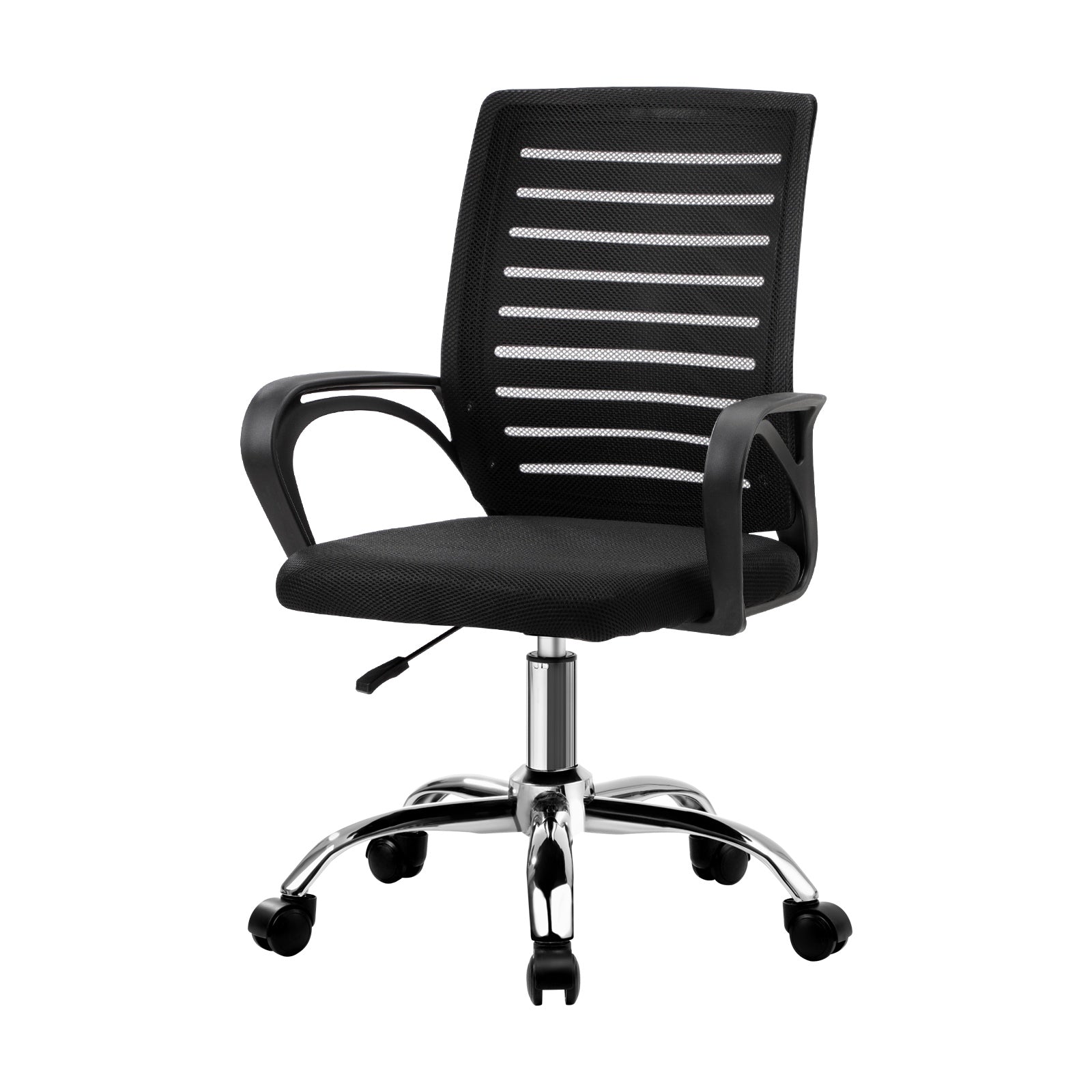 Oikiture Mesh Office Chair Executive Computer Seat Gaming Racing Work Black - Sunyee