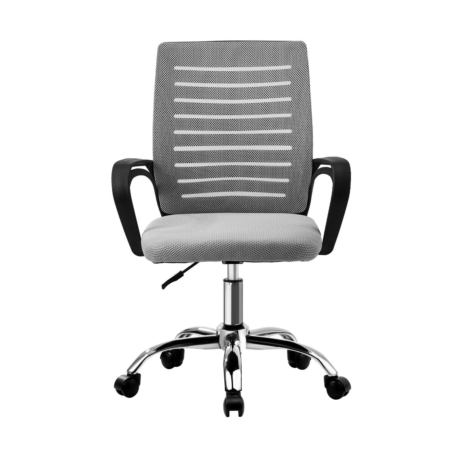 Oikiture Home Office Chair Executive Computer Mesh Seat Gaming Racing Work Grey - Sunyee