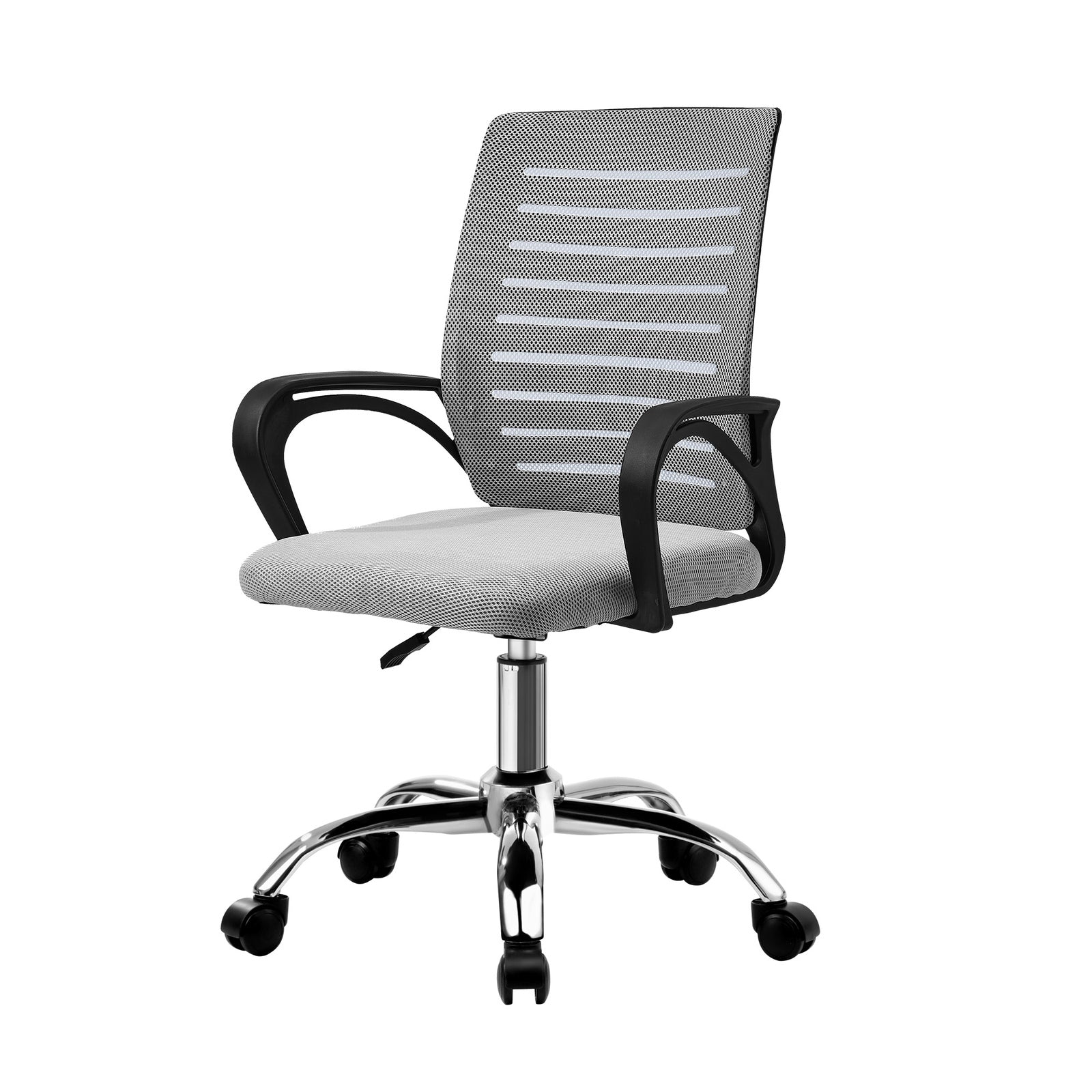Oikiture Home Office Chair Executive Computer Mesh Seat Gaming Racing Work Grey - Sunyee