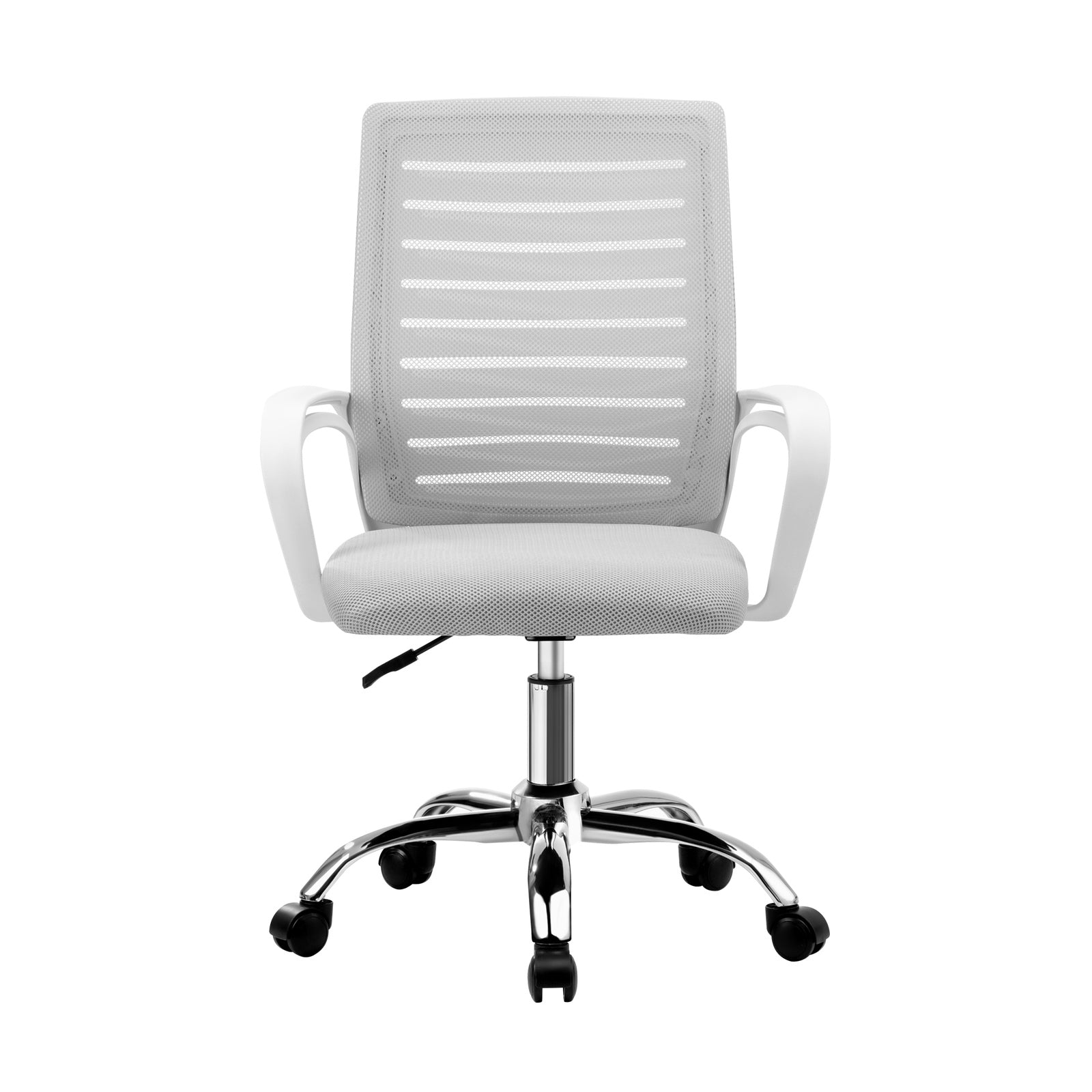 Oikiture Mesh Office Chair Executive Computer Seat Gaming Racing Work White - Sunyee