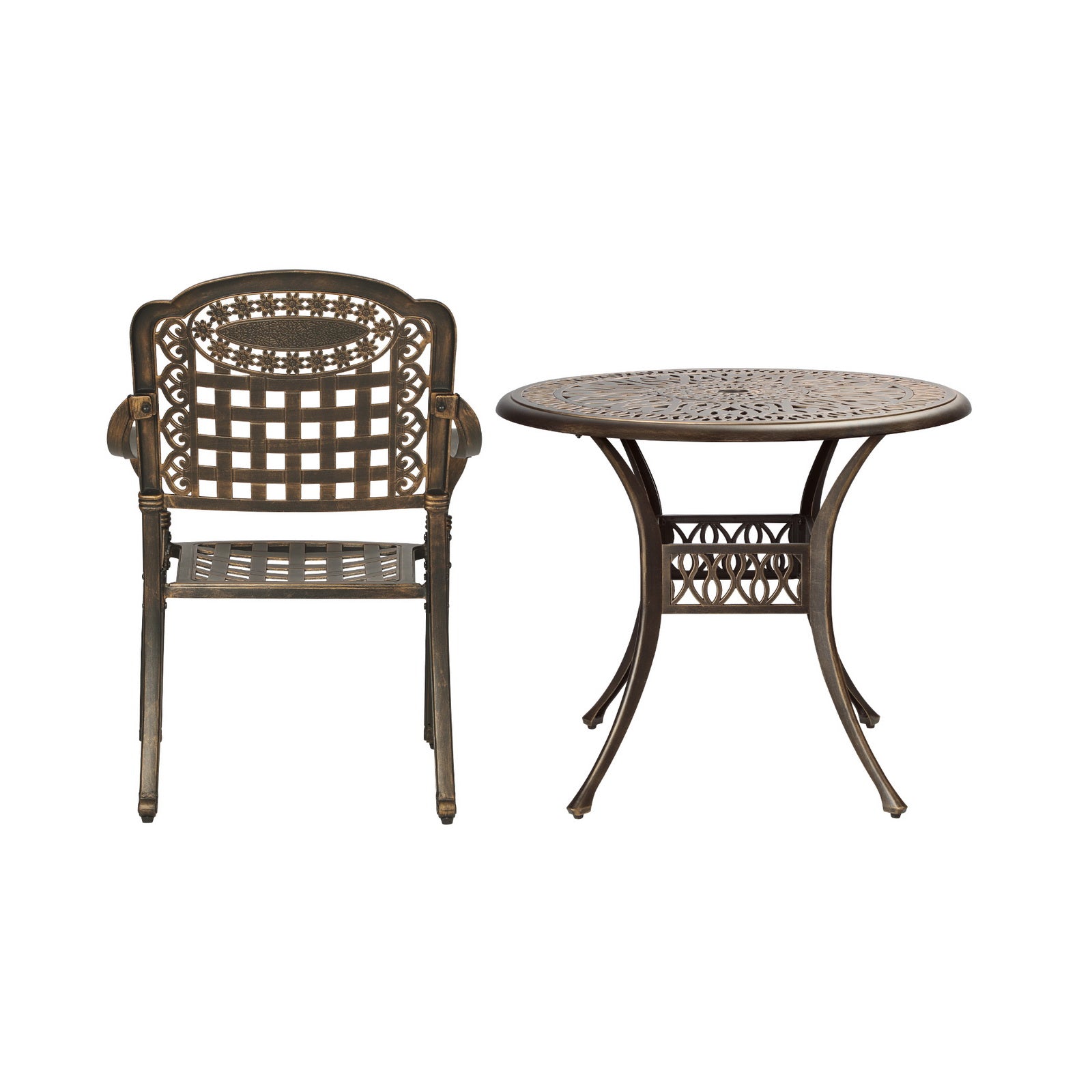 Livsip Outdoor Setting Dining Chairs Bistro Set Patio Garden Furniture 5 Piece - Sunyee