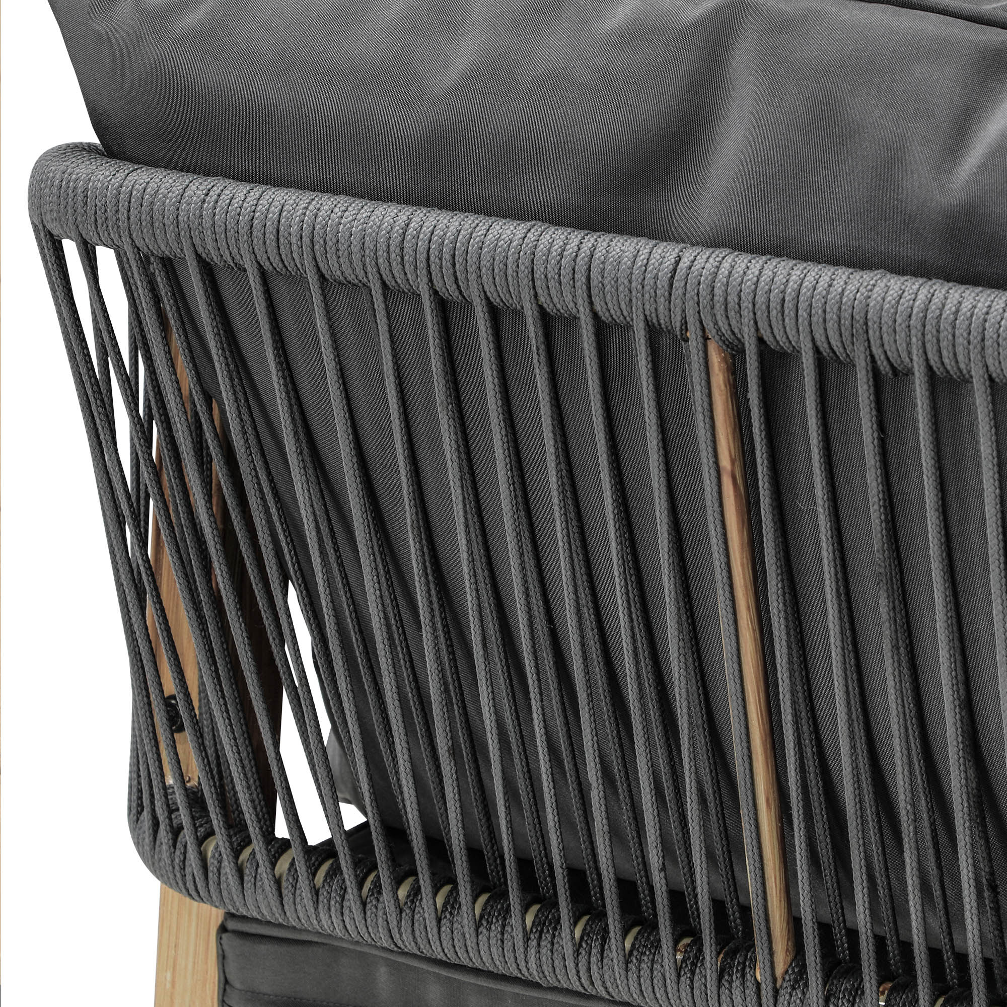 Livsip 5PCS Outdoor Patio Set Furniture Table Armchair Garden Dining Setting - Sunyee