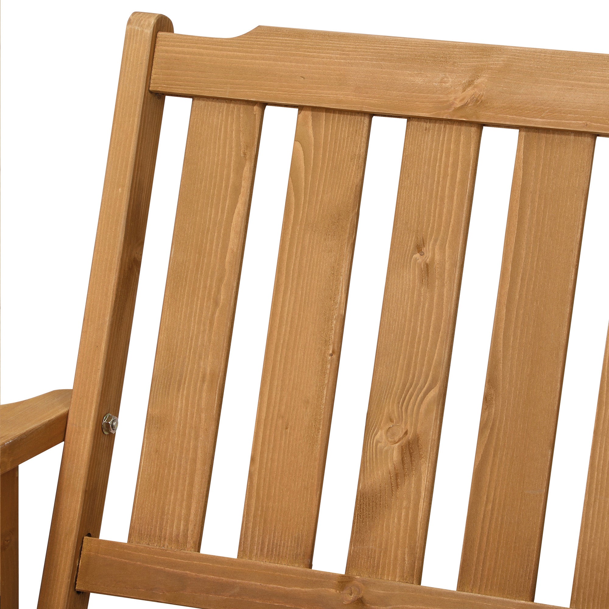 Livsip 4 Seater Outdoor Dining Set Furniture Table & Wood Chairs Patio Setting - Sunyee