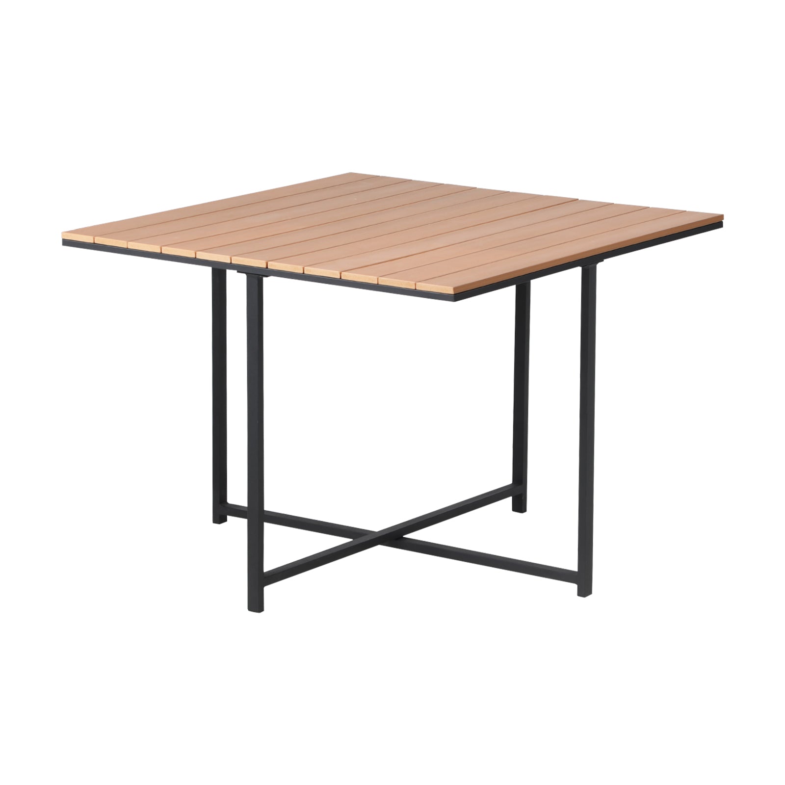 Livsip Outdoor Dining Table Furniture Lounge Patio Garden Setting Wood-Plastic - Sunyee