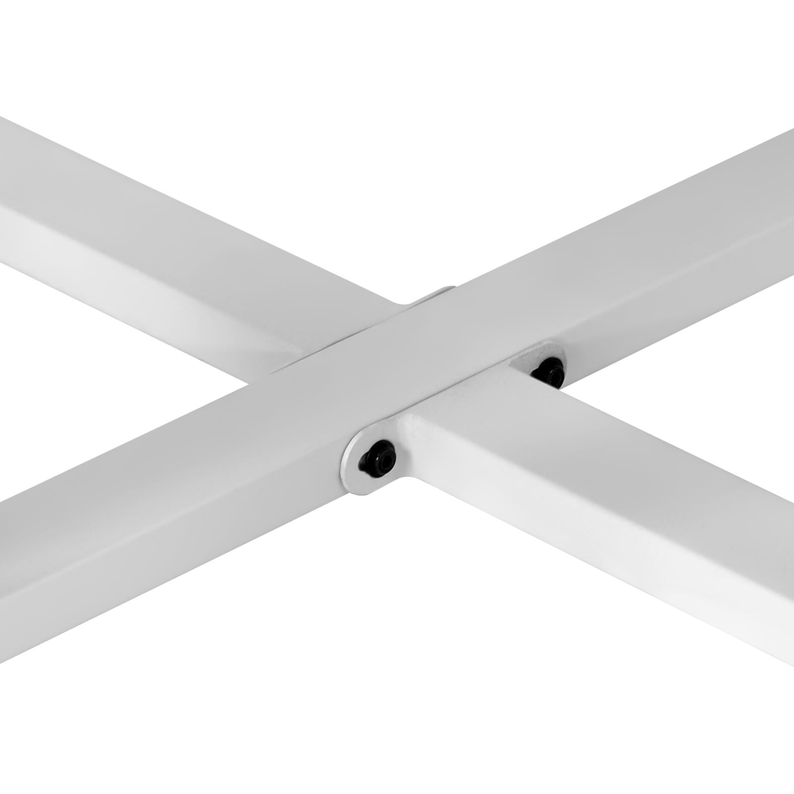 Livsip 90cm Outdoor Dining Sintered Stone Table Patio Furniture Bistro Set White - Sunyee