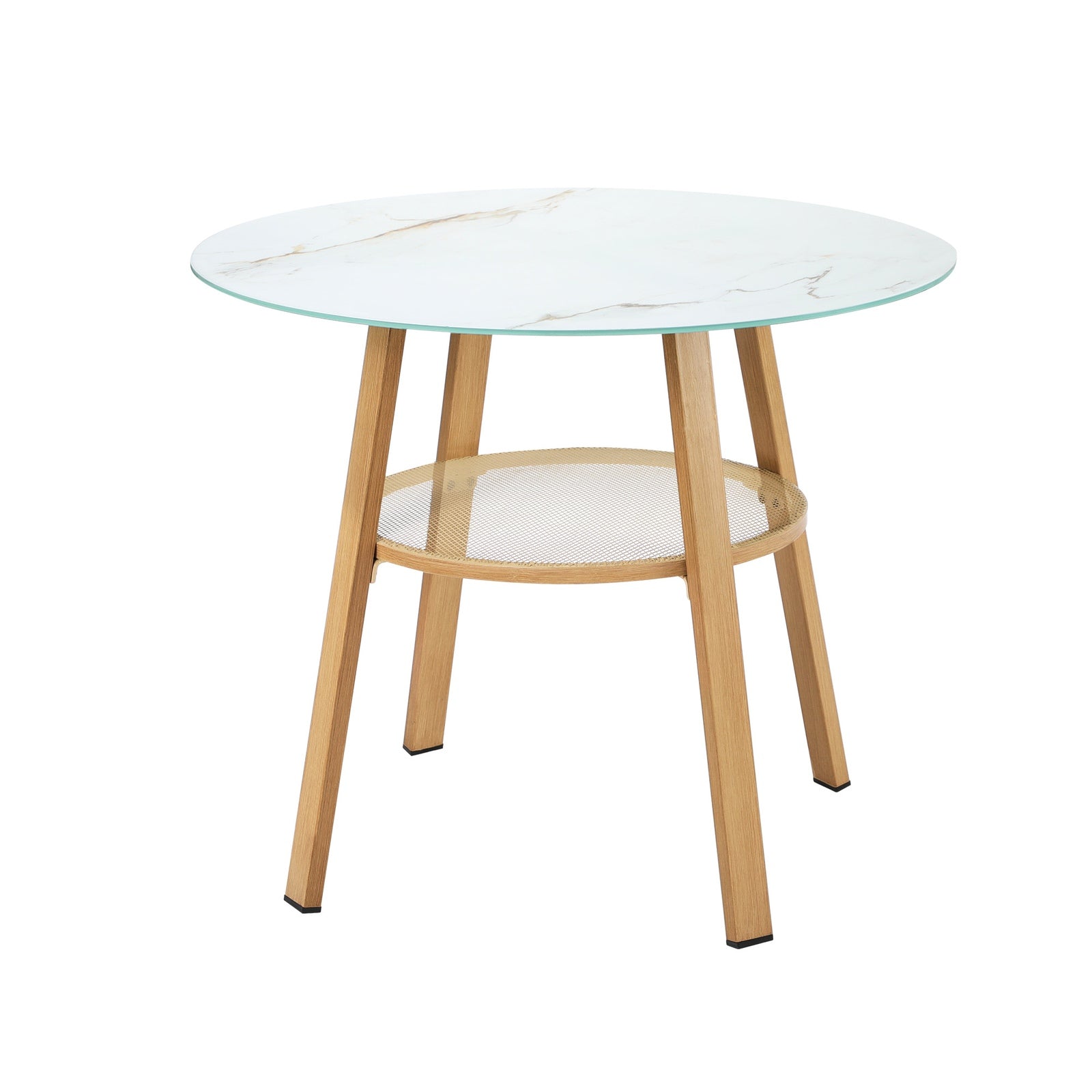 Livsip 5PC Outdoor Furniture Dining Setting Patio Set Solid Wood Chair and Table - Sunyee