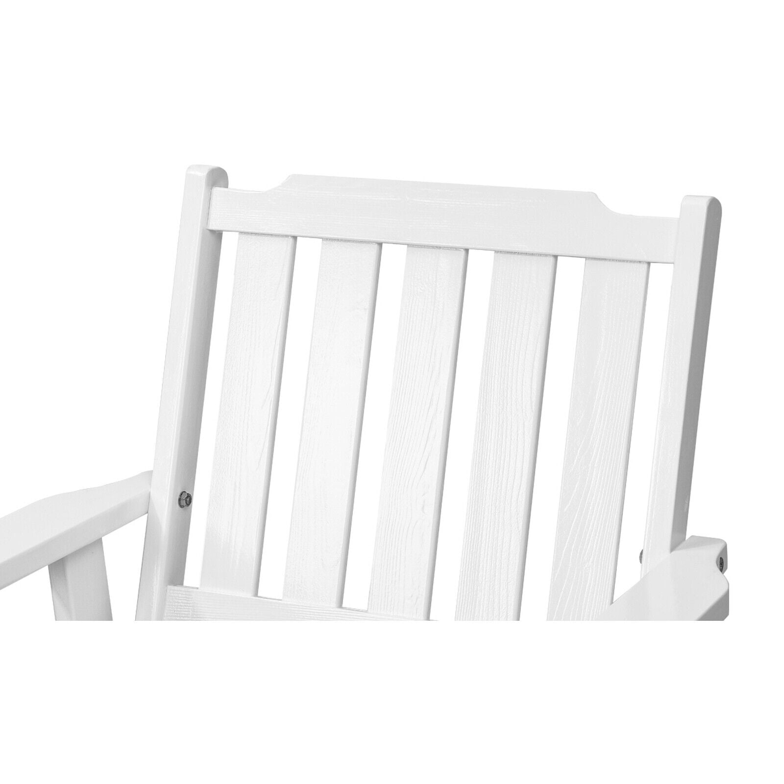 Livsip 3PCS Outdoor Dining Setting Table Solid Wood Chair Patio Furniture Set - Sunyee