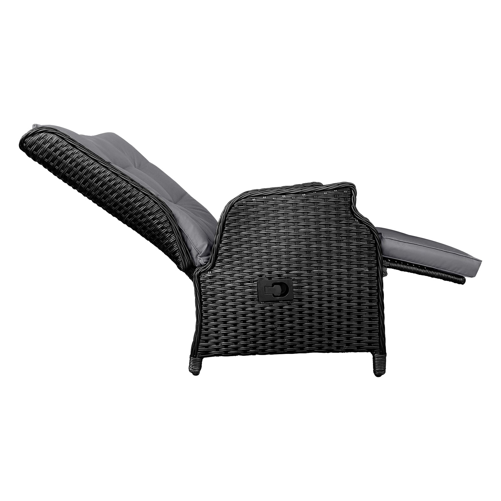 Livsip Outdoor Sun Lounge Garden Chairs Beach Chair Recliner Patio Furniture - Sunyee