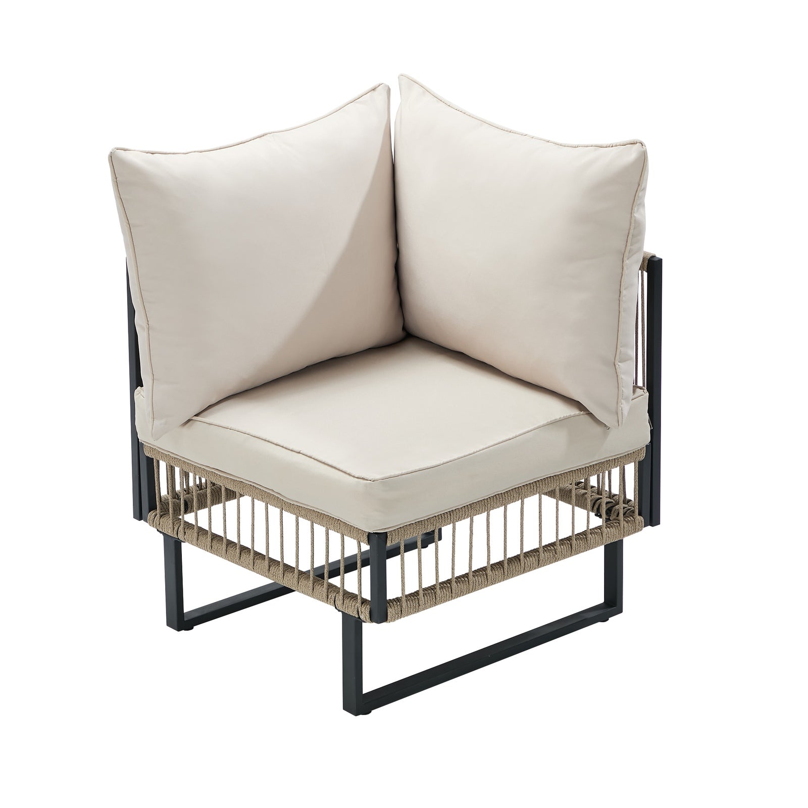 Livsip 9 Piece Outdoor Sofa Set Lounge Setting Table Chairs Patio Furniture