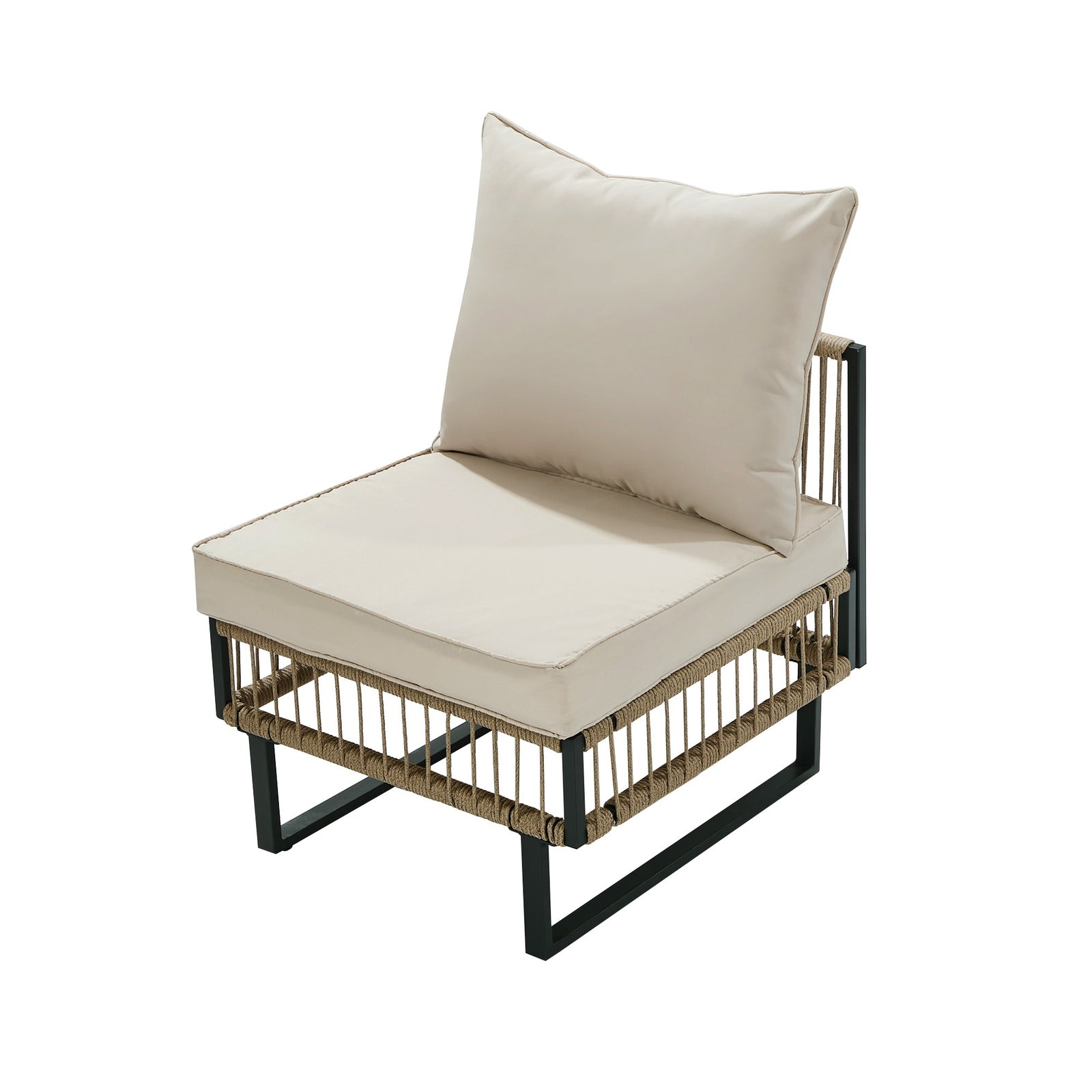 Livsip 5 Seater Outdoor Sofa Set Modular Lounge Setting Patio Garden Furniture