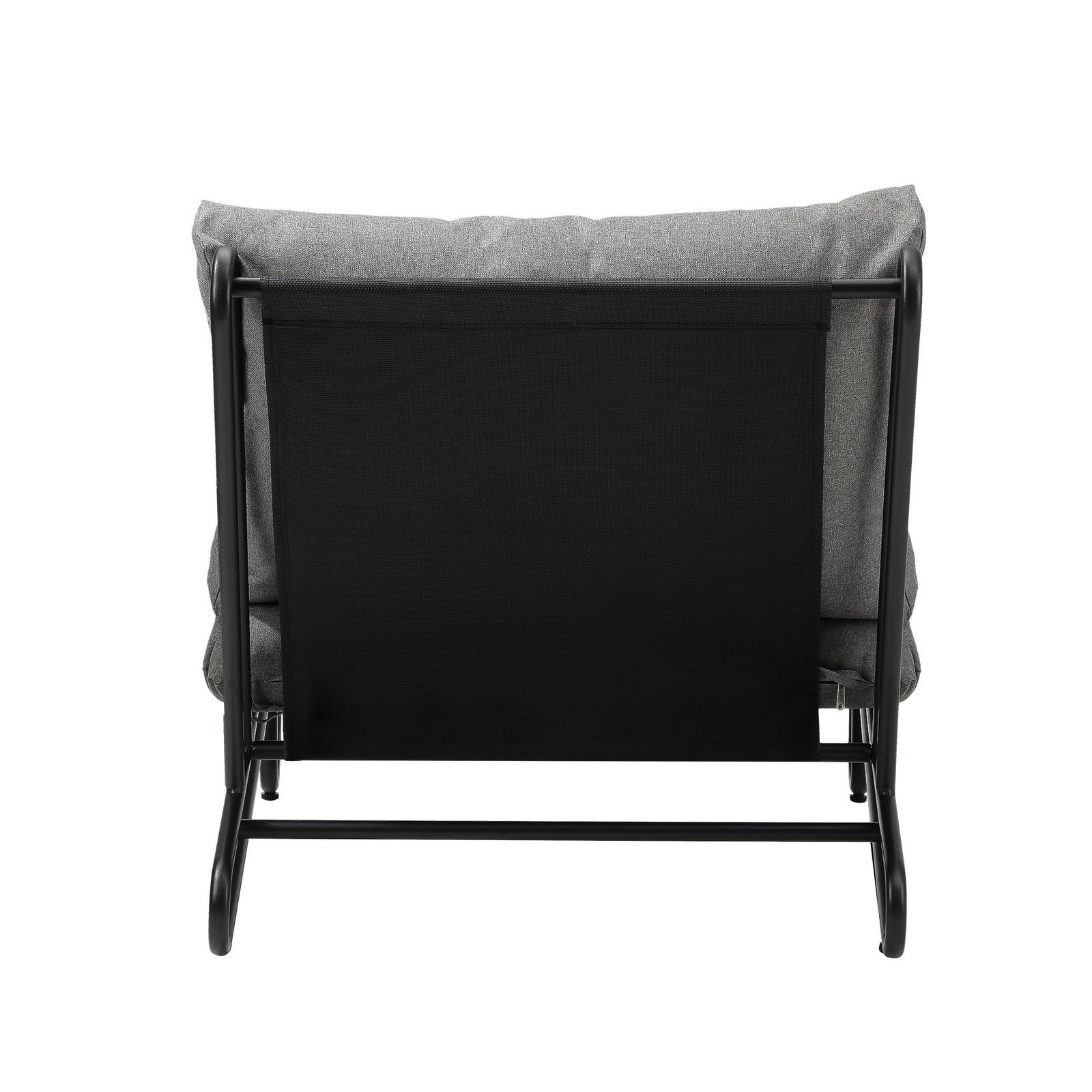 Livsip 2PC Outdoor Lounge Chairs Patio Furniture Garden Sofa with Cushions Grey - Sunyee