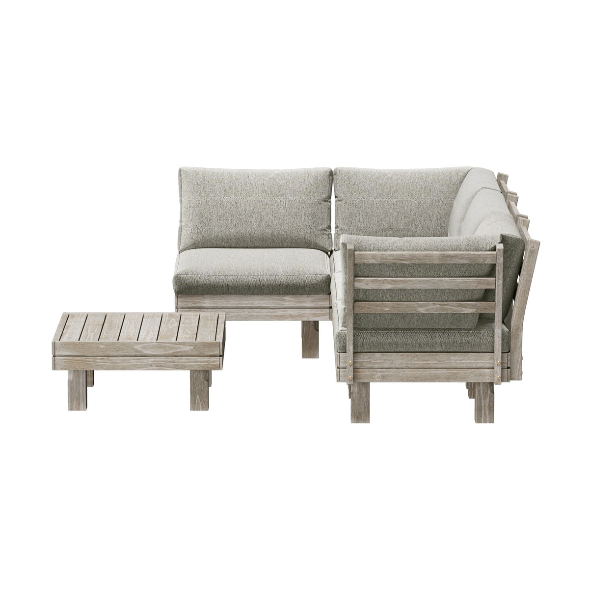 Livsip 4 Seater Outdoor Furniture Sofa Set Lounge Setting Garden Patio Furniture