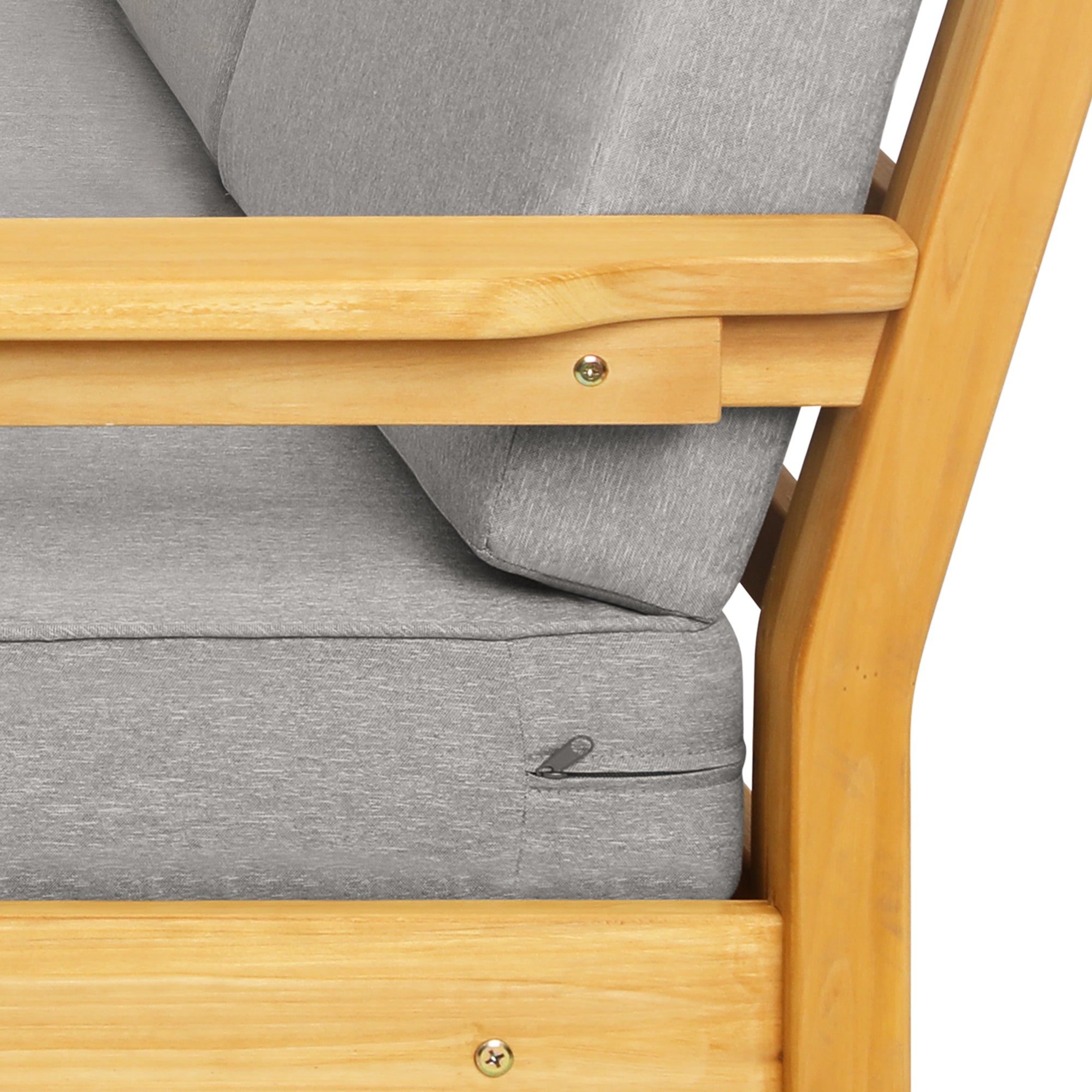 Livsip Outdoor Sofa Setting Garden Lounge Patio Furniture Dining Set 6 Piece - Sunyee