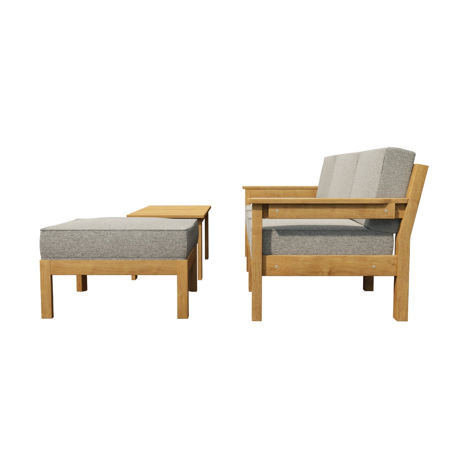 Livsip 5PCS Outdoor Furniture Sofa Set Lounge Setting Garden Patio - Sunyee