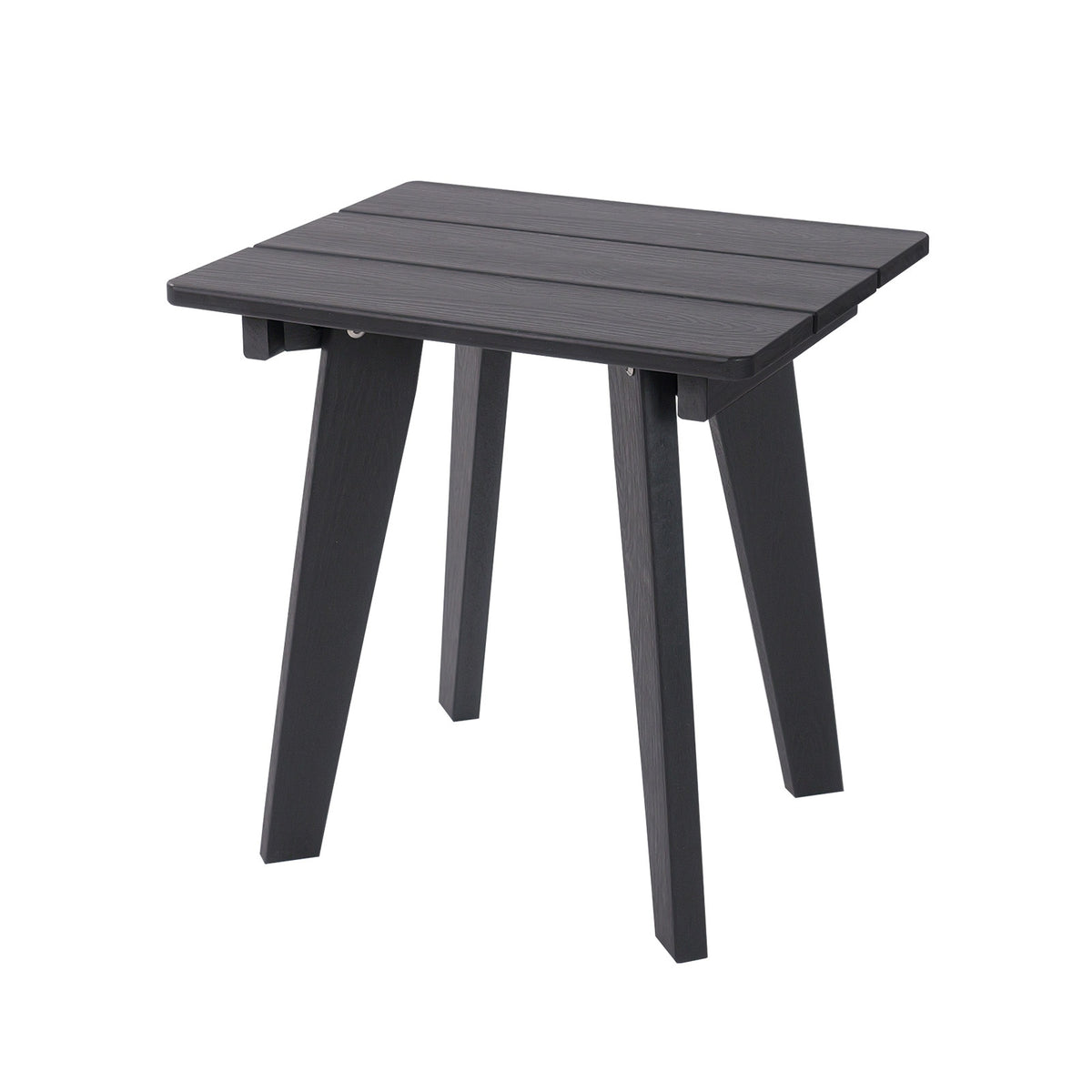Livsip HDPE Outdoor Side Table Coffee Table Desk Patio Furniture Camping Black