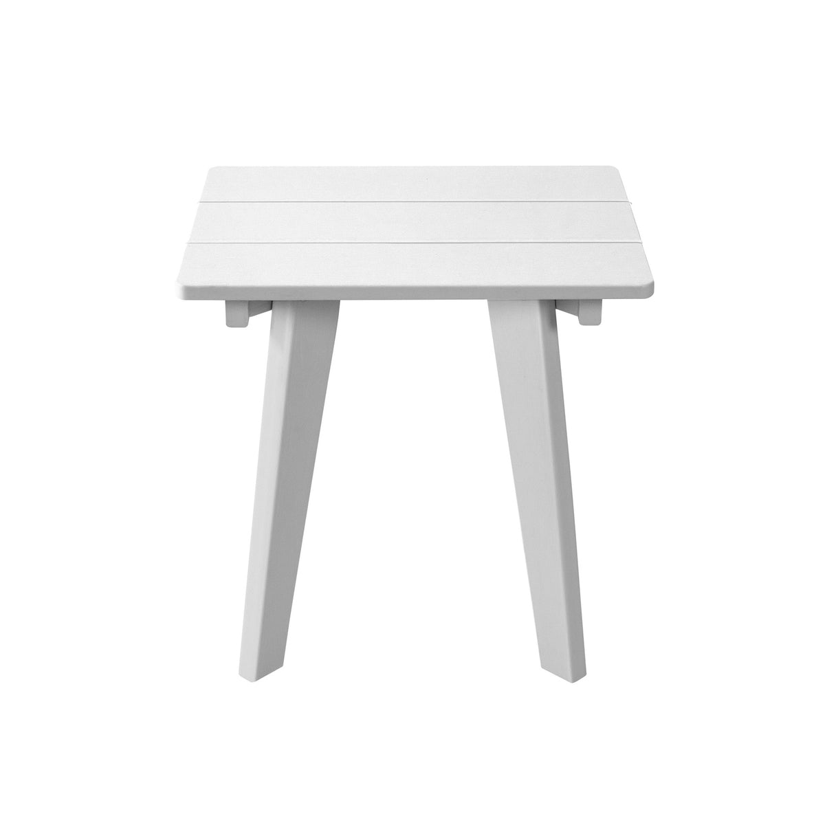Livsip HDPE Outdoor Side Table Coffee Table Desk Patio Furniture Camping White