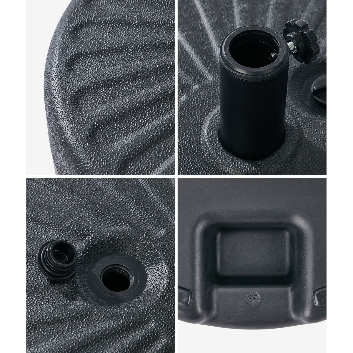 Livsip Outdoor Umbrella Base Garden Patio Water Pod 22KG Weight Capacities