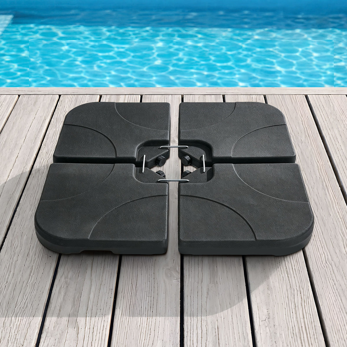 Livsip Outdoor Umbrella Base Garden Patio Water Pod 22KG Weight Capacities