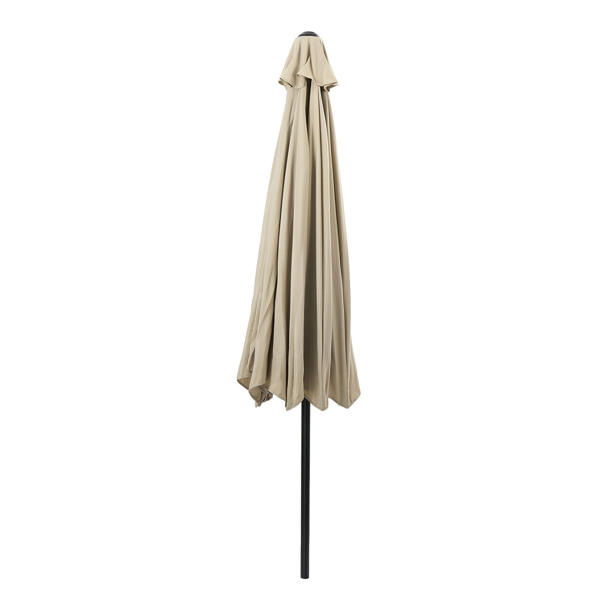 Livsip Outdoor Umbrella 3M Market Umbrellas Garden Shade with Tilt Beige