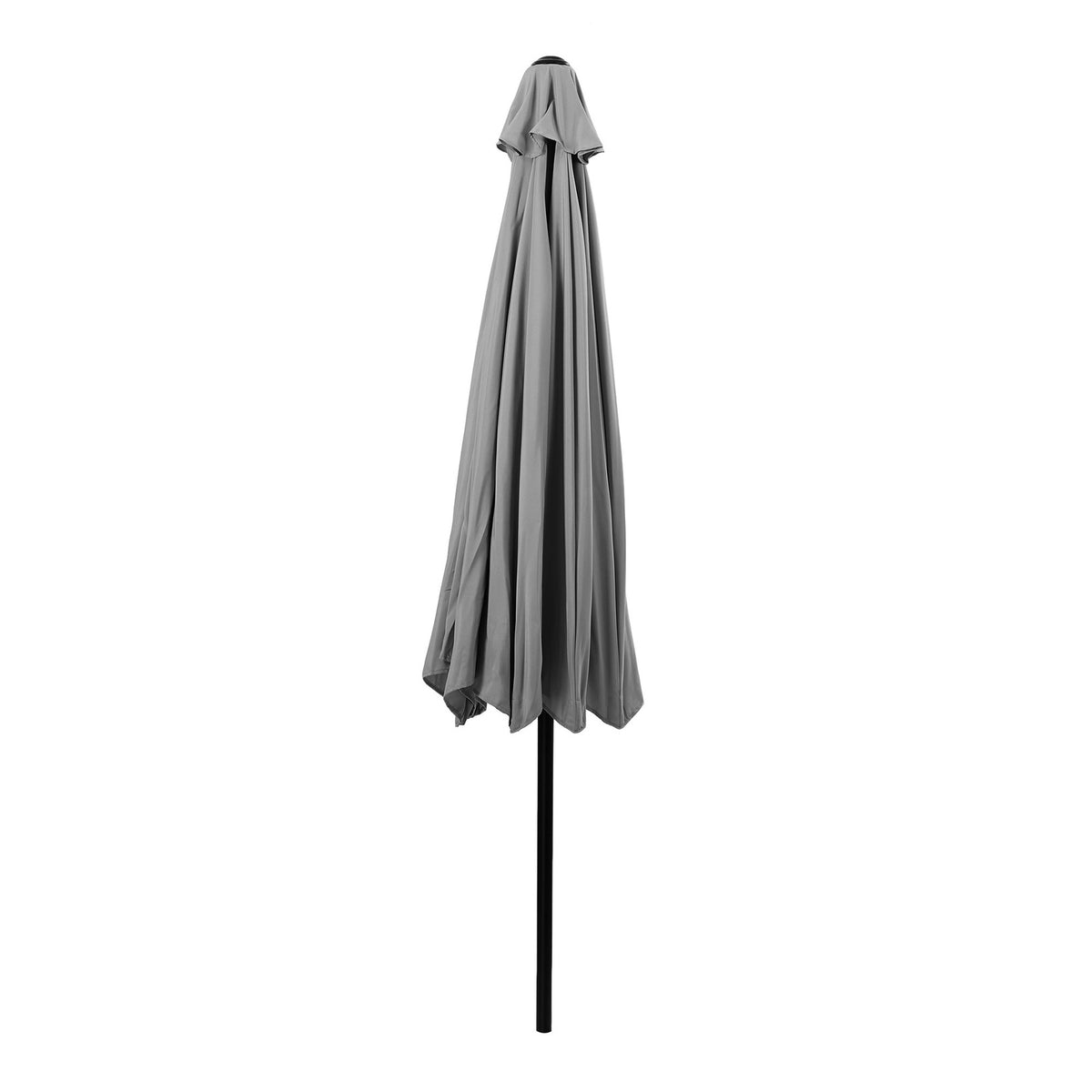 Livsip Outdoor Umbrella 3M Market Umbrellas Garden Shade with Tilt Charcoal