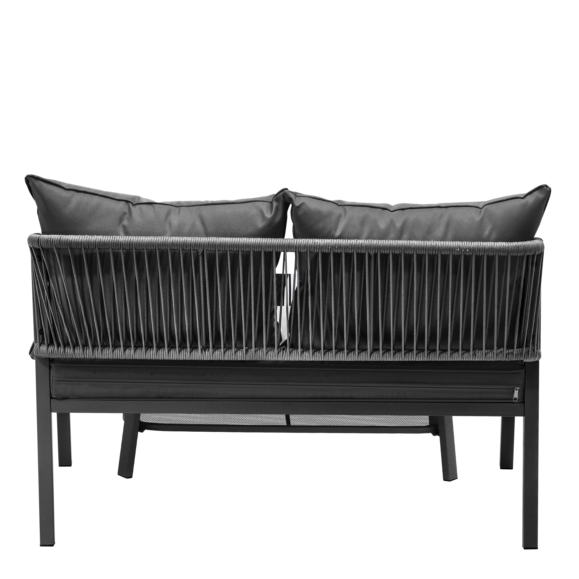 Livsip Set of 2 Outdoor Furniture Setting Garden Patio Lounge Sofa Table Chairs - Sunyee