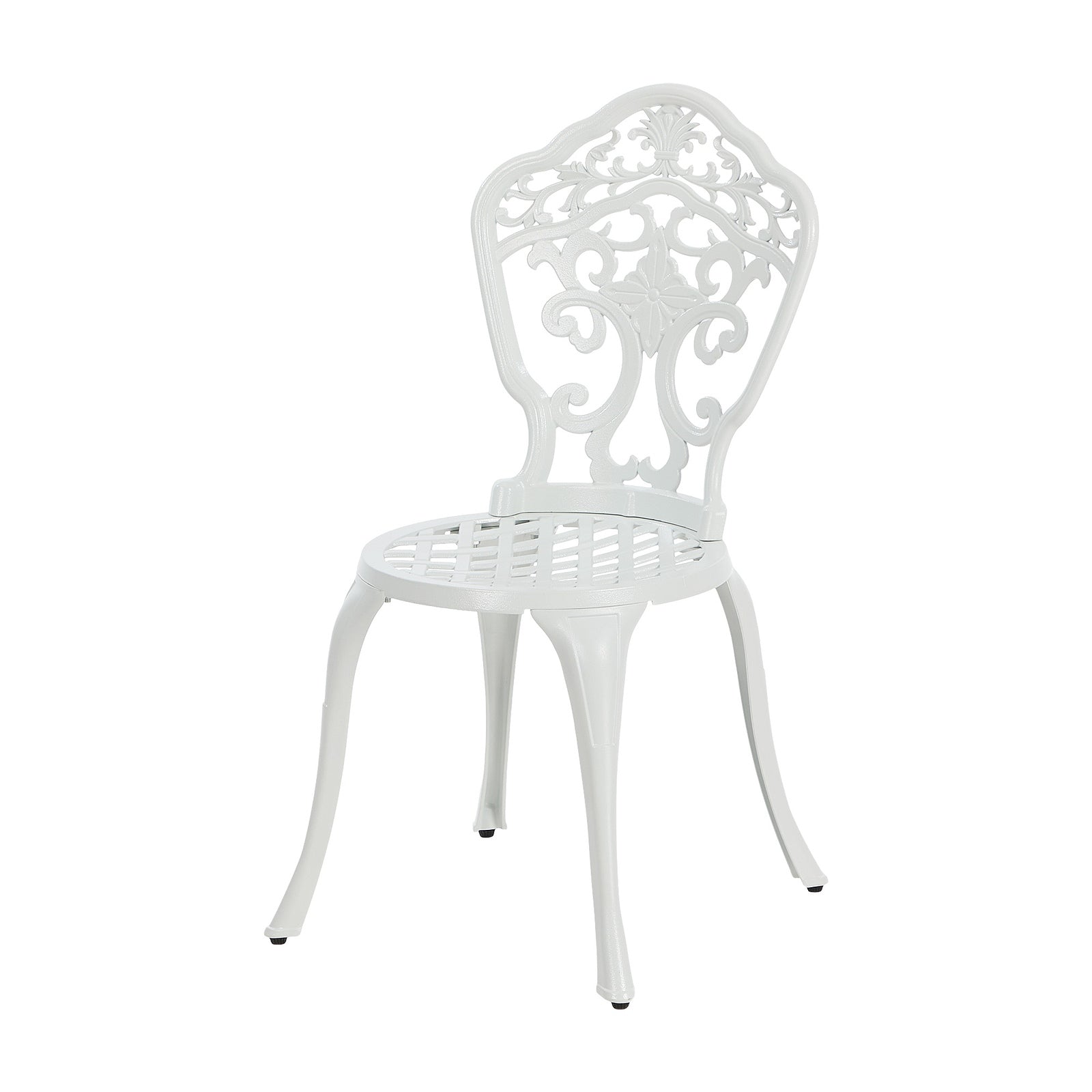 Livsip 3 Piece Outdoor Patio Set Bistro Setting Garden Furniture White
