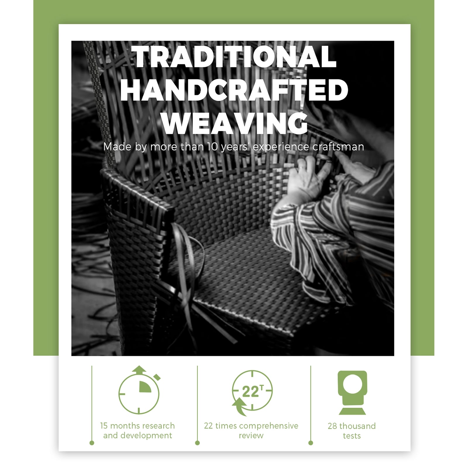 Livsip 4pcs Outdoor Lounge Setting Sofa Set Wicker Garden Patio Furniture Set - Sunyee