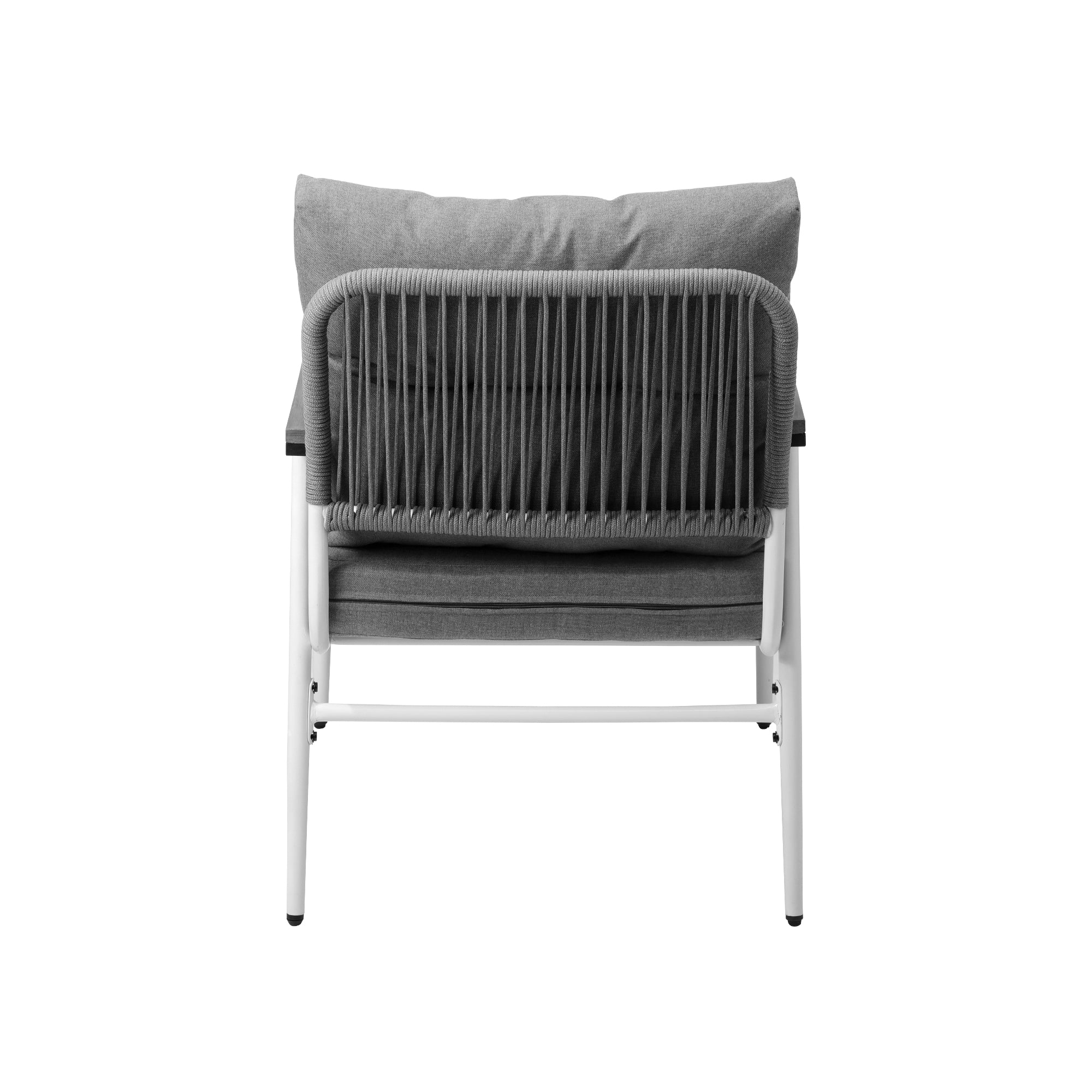 Livsip 2PCS Outdoor Chairs Setting Garden Patio Armchair Lounge Sofa White - Sunyee