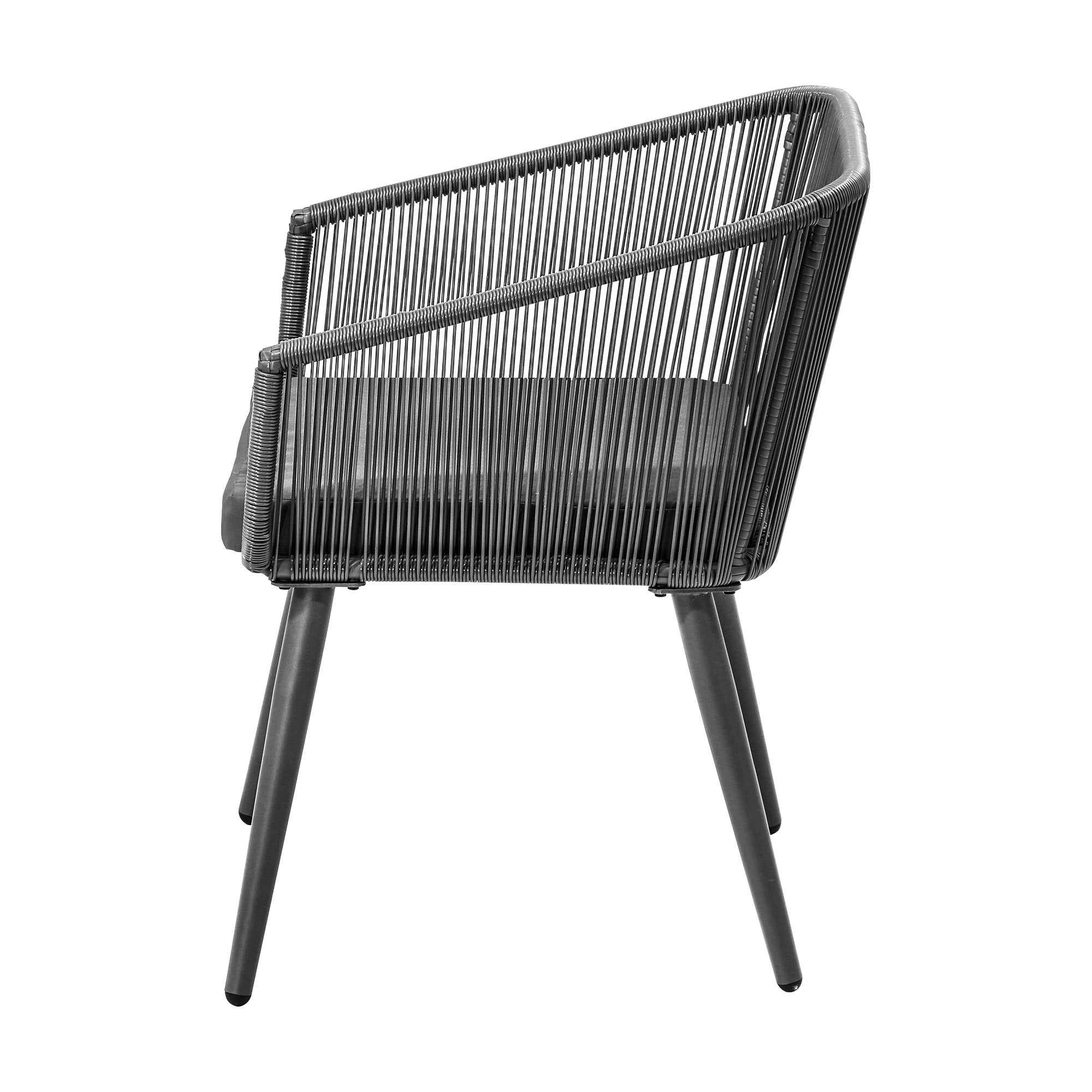 Livsip Outdoor Furniture Lounge Setting Chairs Set of 2 Bistro Patio Garden Set - Sunyee
