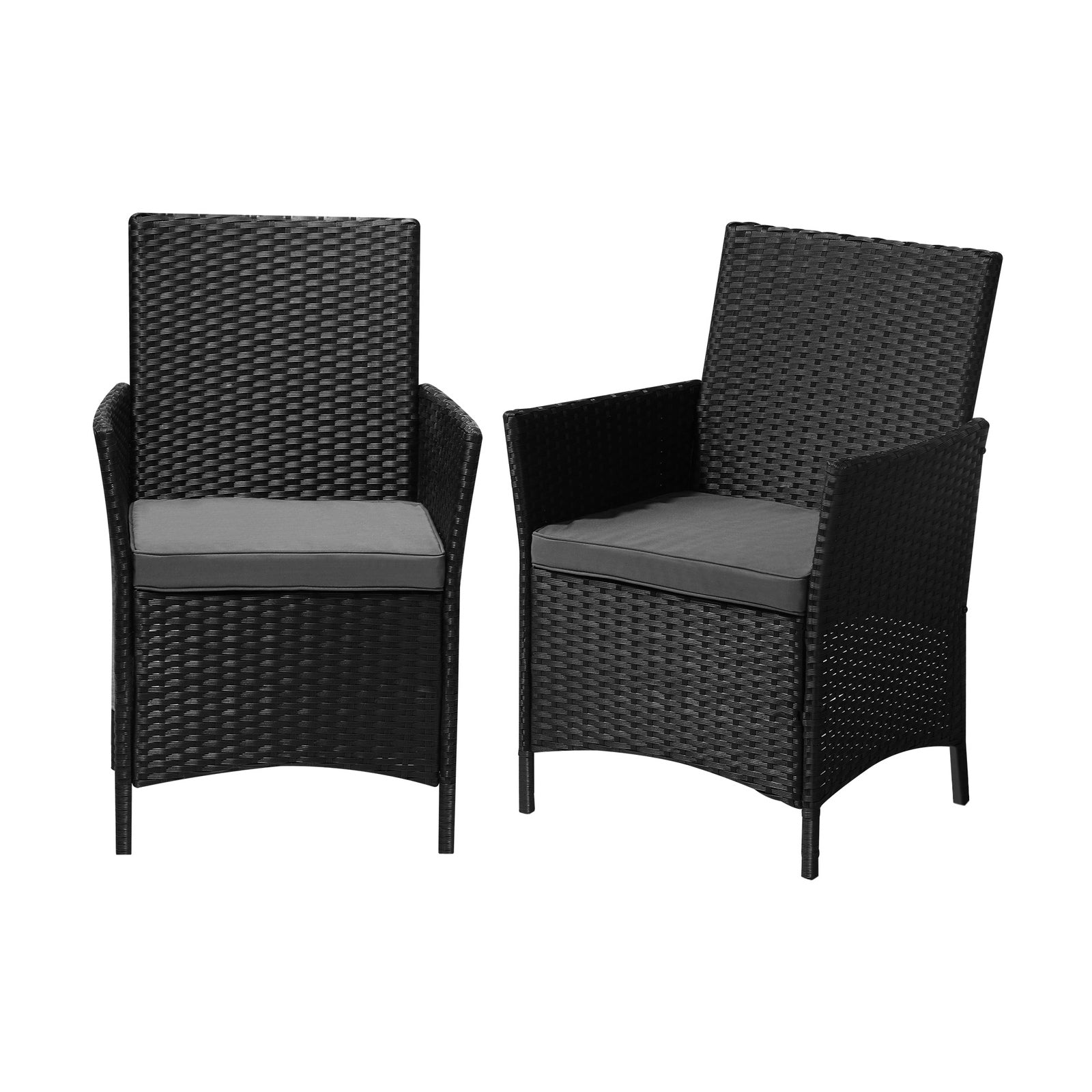 Livsip Outdoor Dining Chairs Rattan Outdoor Patio Chairs Furniture Set of 2 - Sunyee