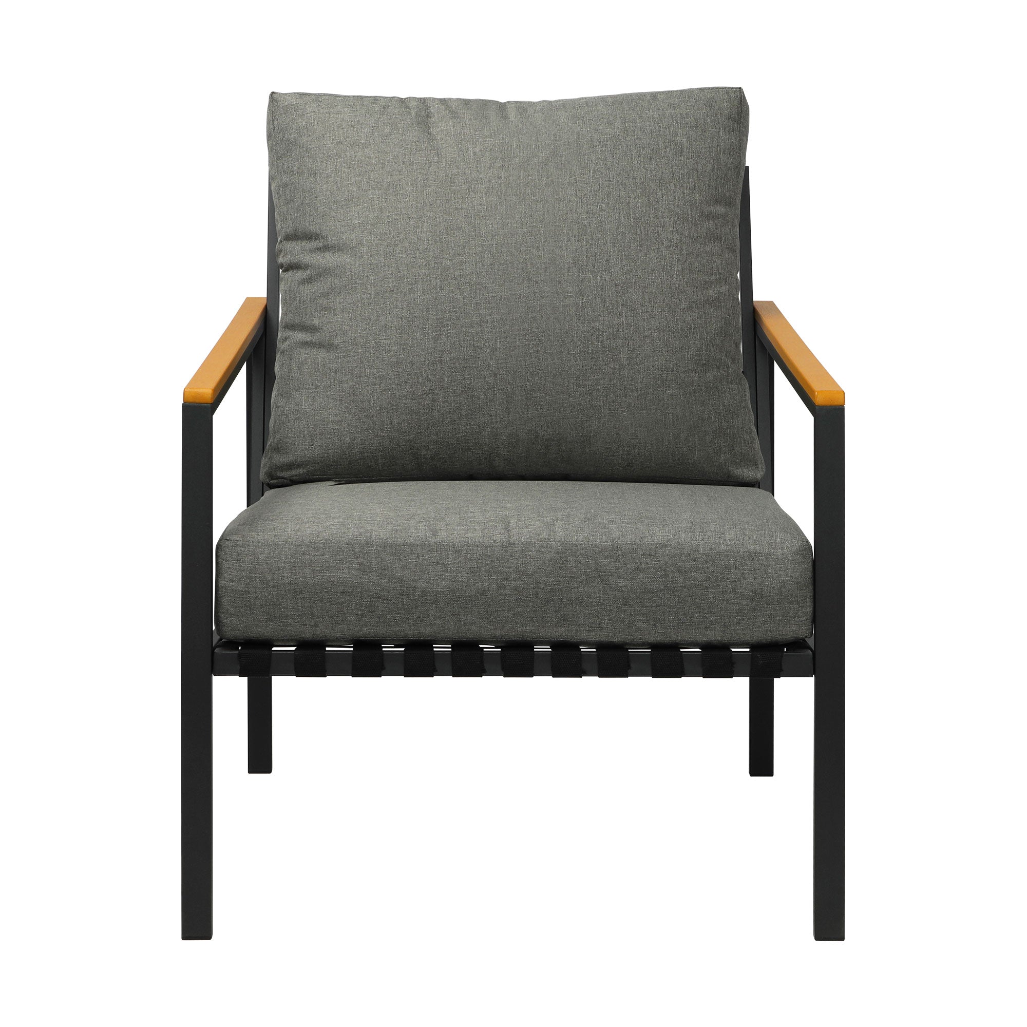 Livsip Outdoor Lounge Dining Chairs Patio Furniture Lounge Setting Set of 2 - Sunyee