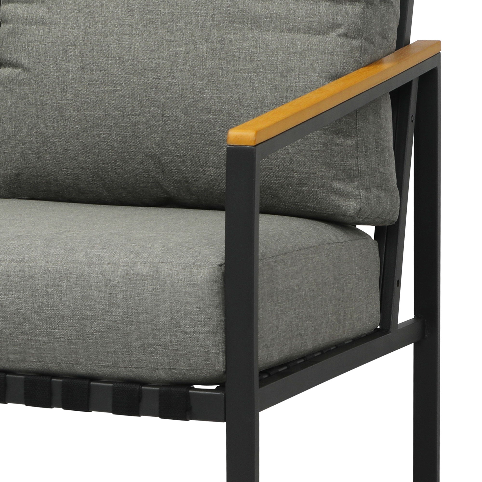 Livsip Outdoor Furniture 4-Piece Setting Bistro Set Dining Chairs Patio Setting - Sunyee