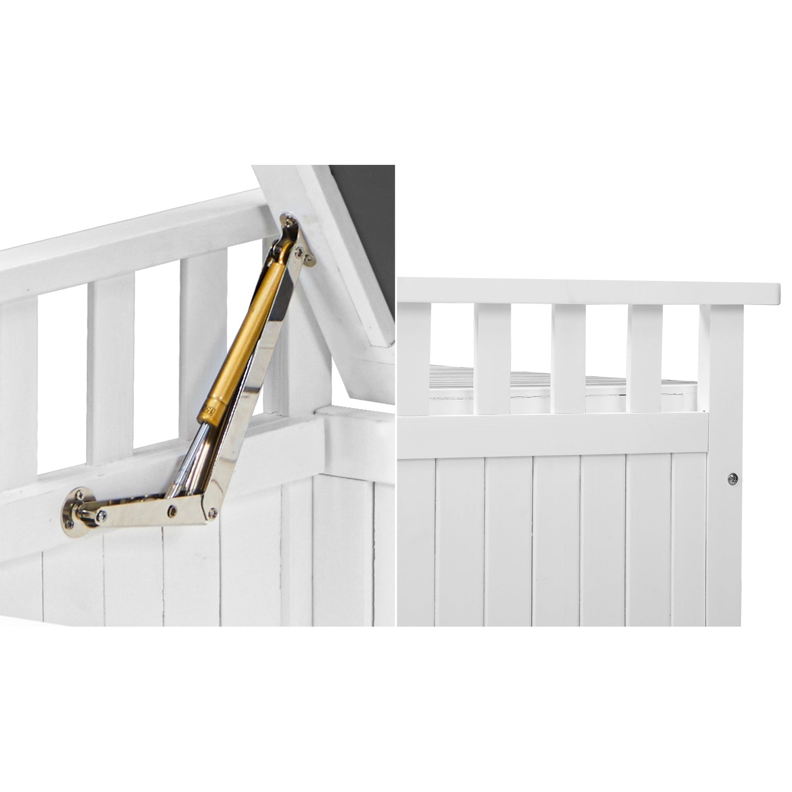 Livsip Outdoor Storage Box Garden Bench Container Cabinet 500L - Sunyee