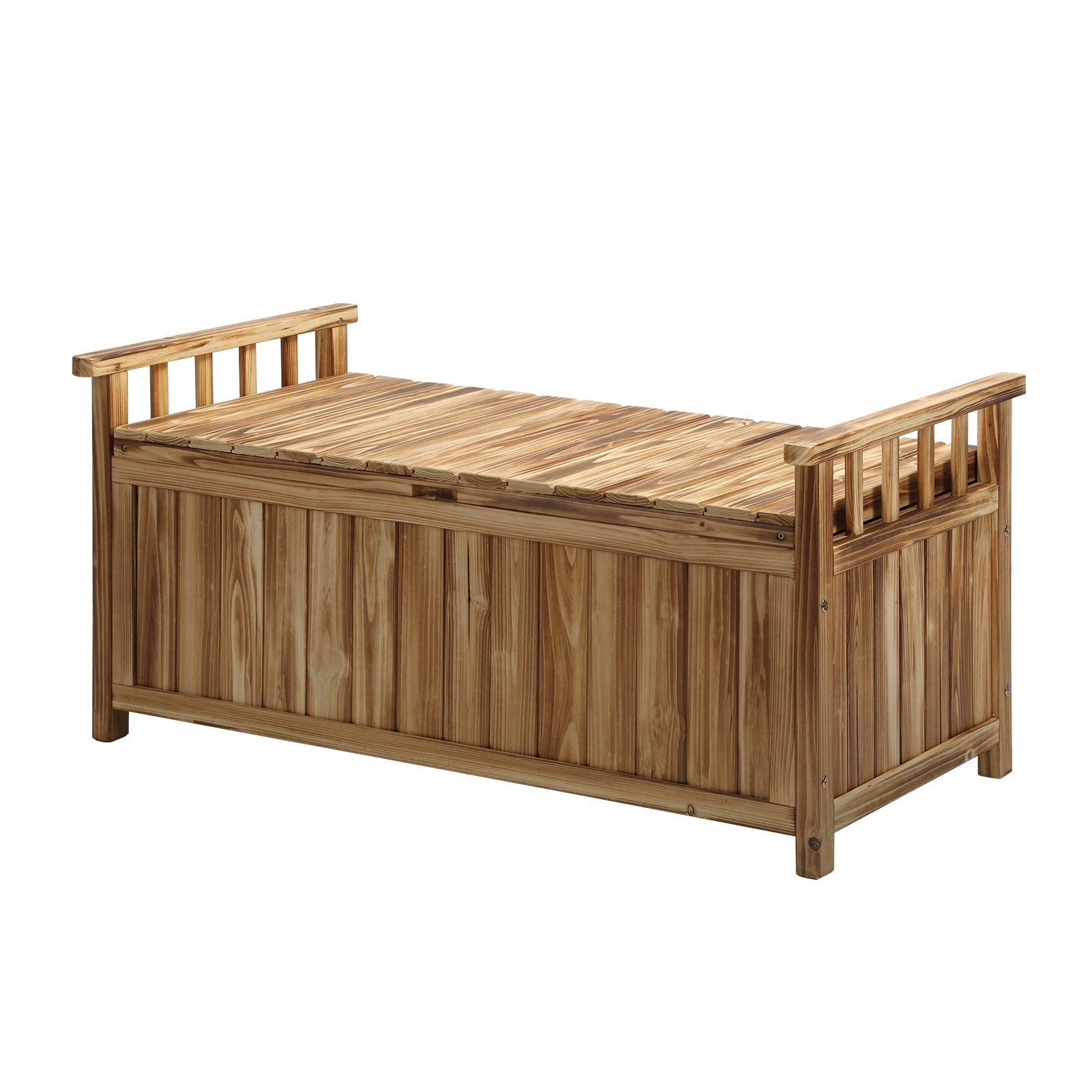 Livsip Outdoor Storage Box Garden Bench Tools Toy Chest Furniture Container Shed - Sunyee