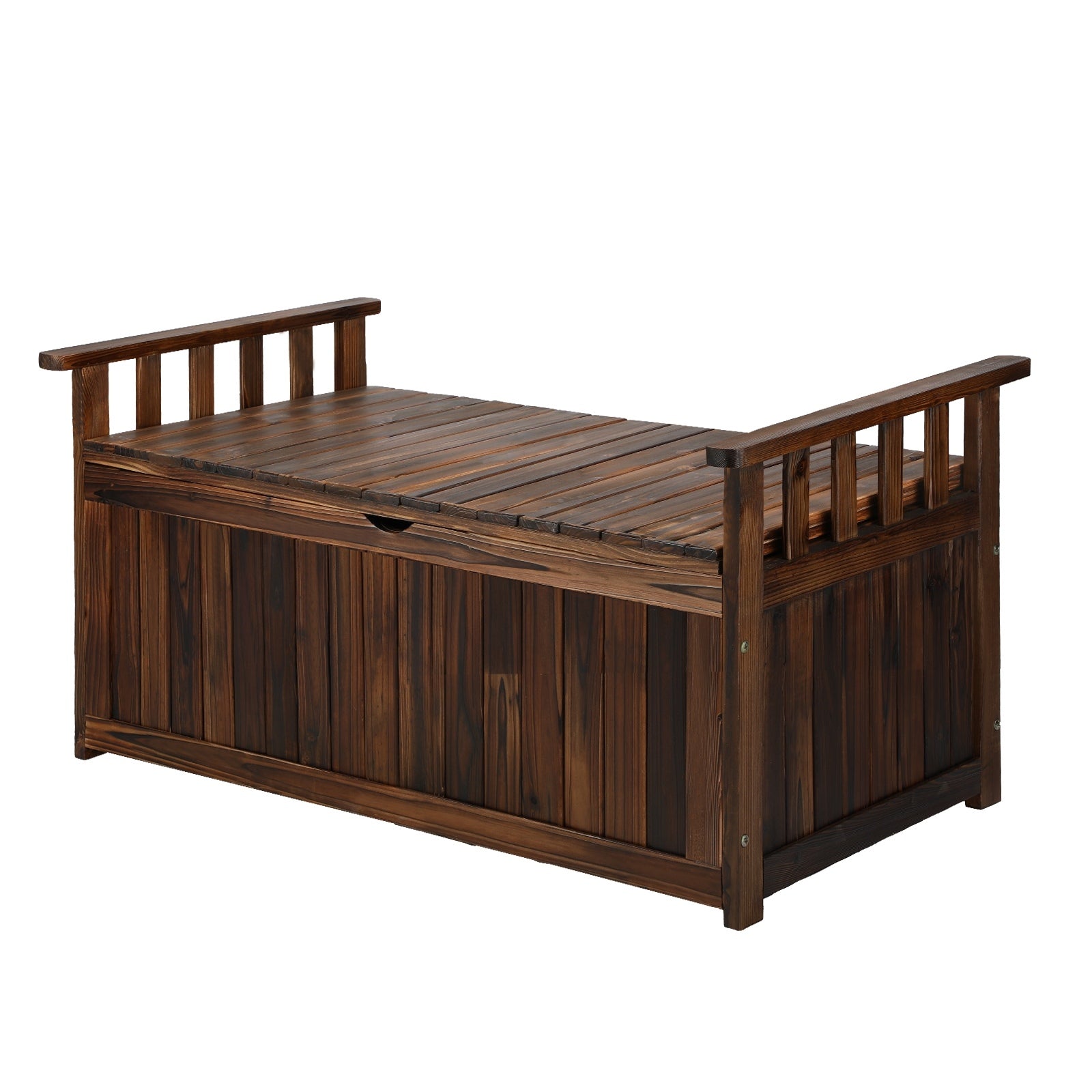 Livsip Outdoor Storage Box Garden Bench Seat Tool Container Sheds L - Sunyee