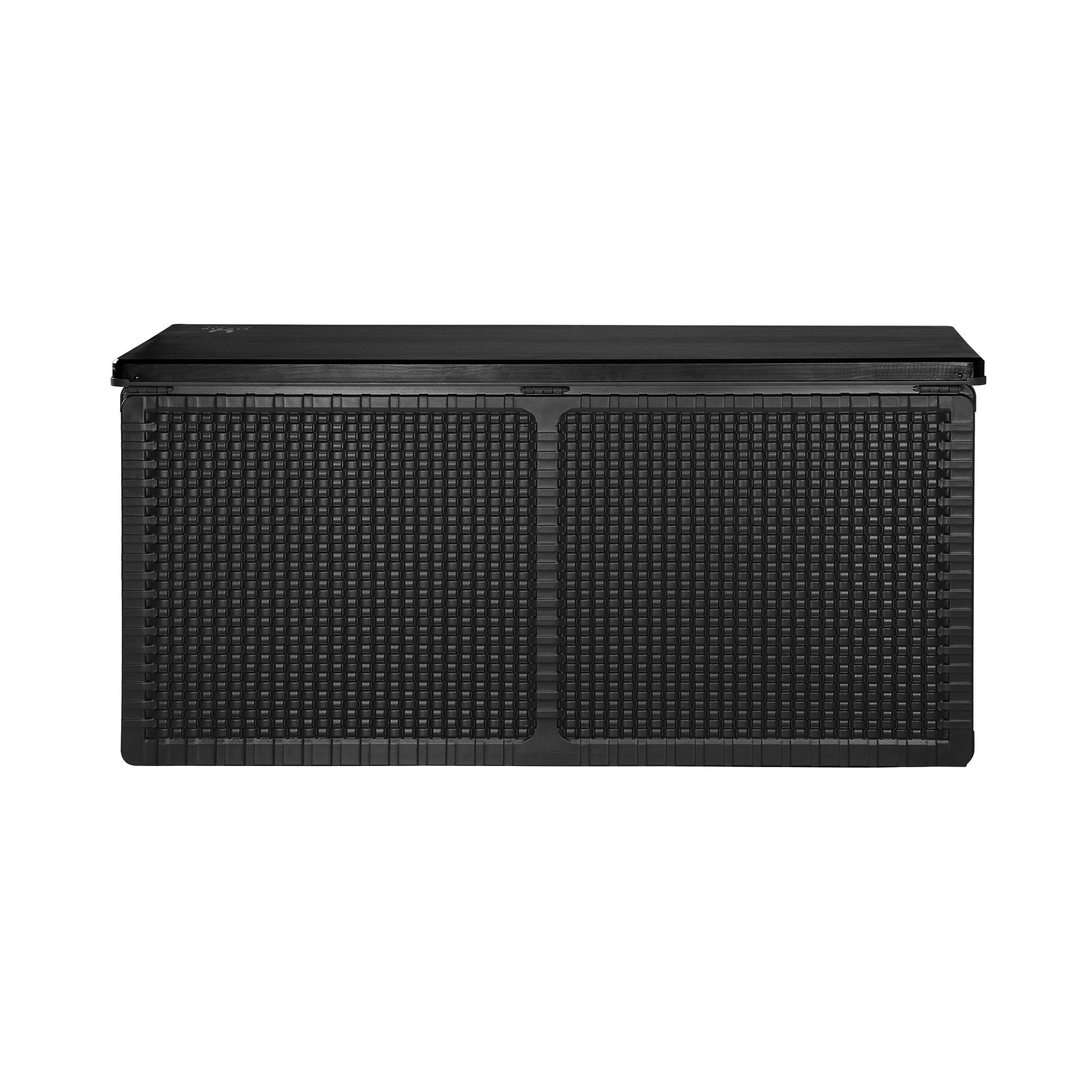 Livsip Outdoor Storage Box Bench 310L Cabinet Container Garden Deck Tool Black - Sunyee