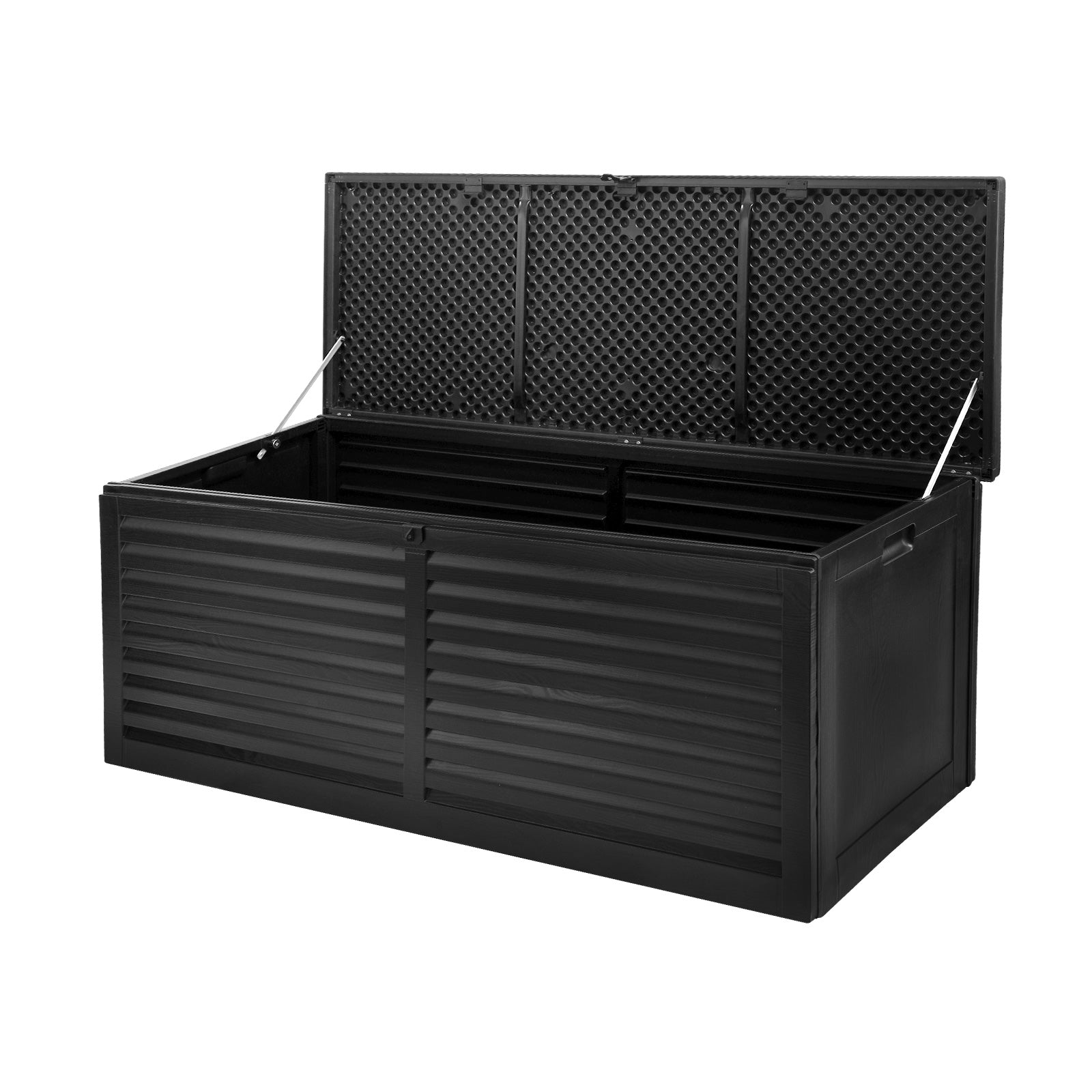 Livsip 390L Outdoor Storage Box Lockable Cabinet Container Garden DeckToy Shed - Sunyee