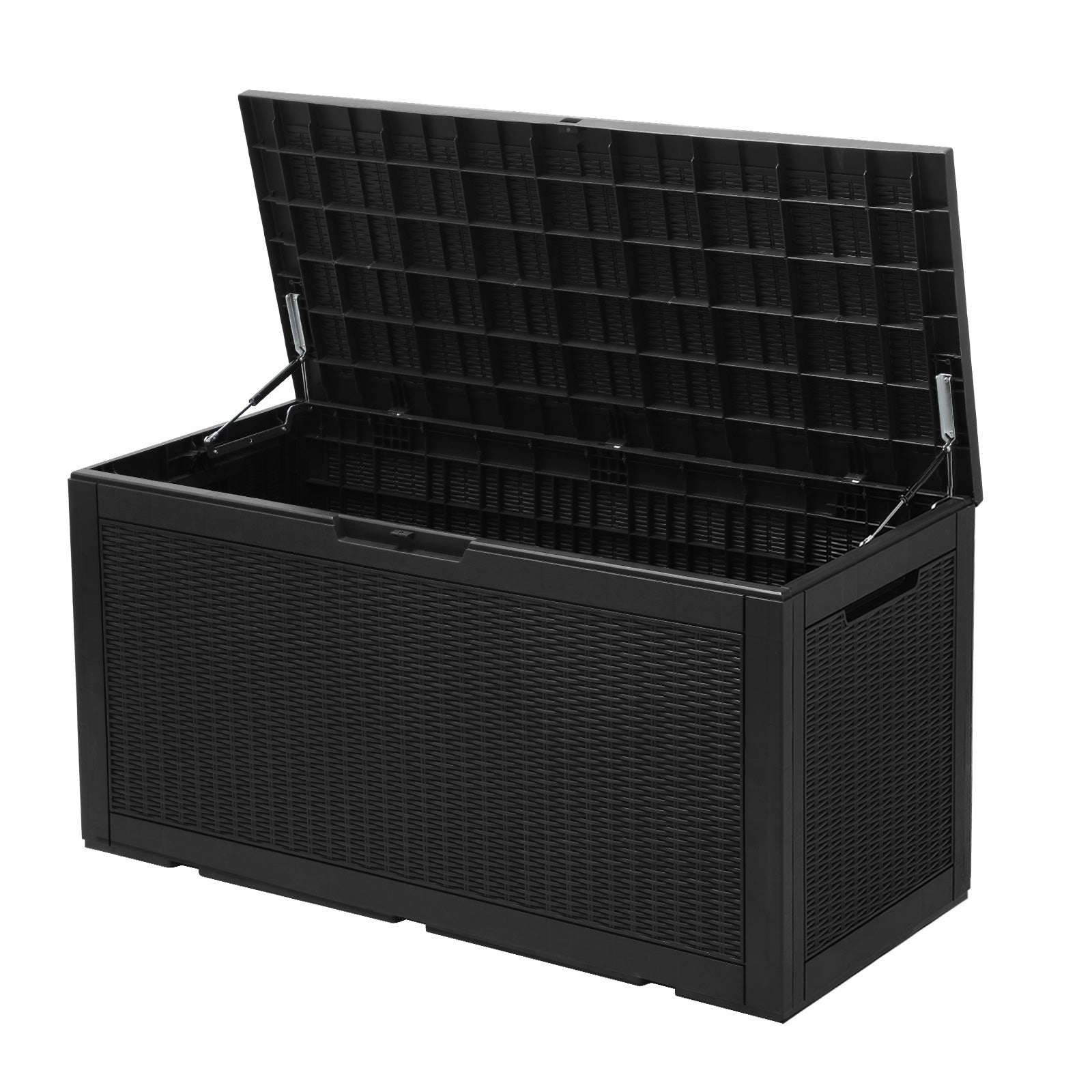 Livsip Outdoor Storage Box 380L Lockable Container Indoor Toy Tools Shed Garden - Sunyee