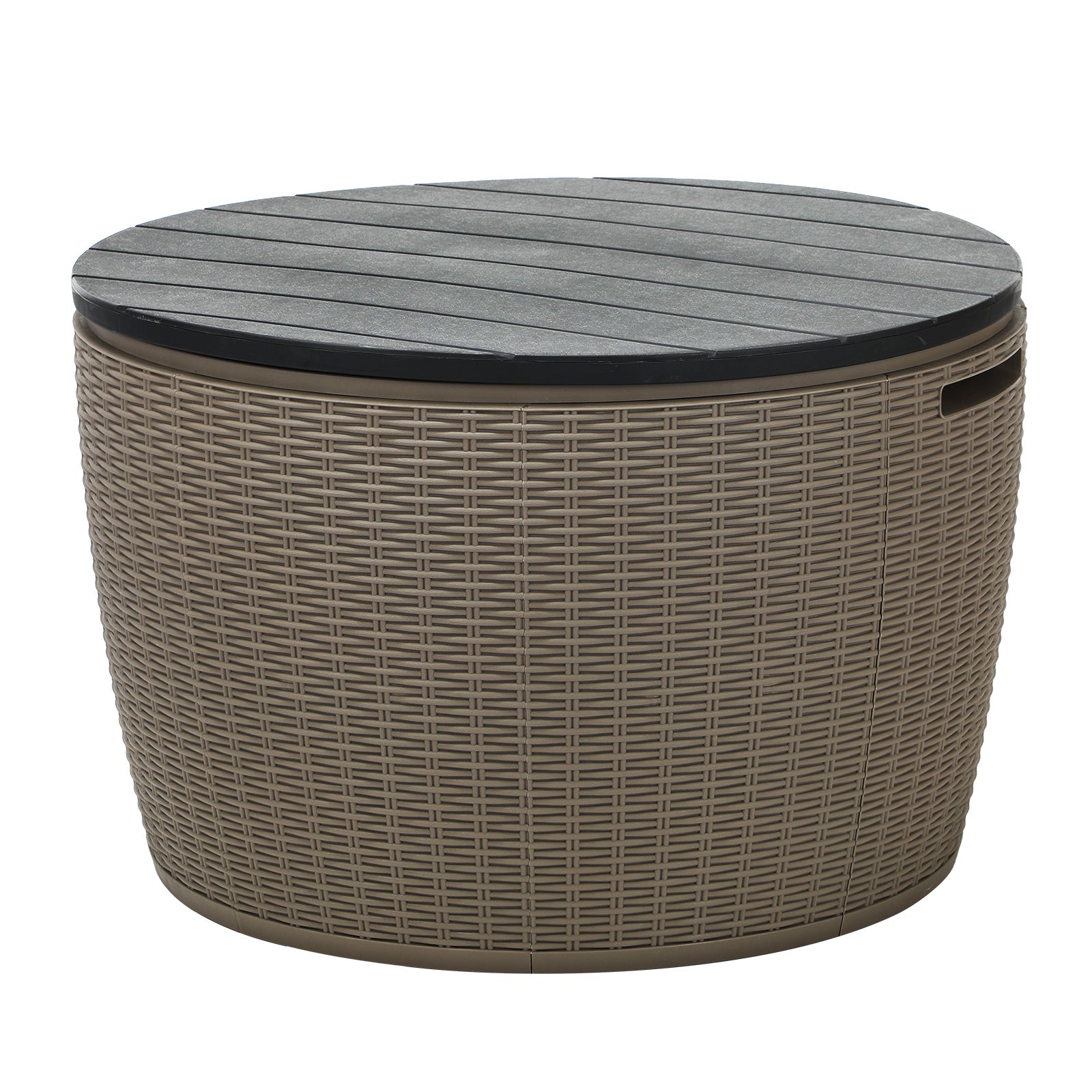 Livsip Outdoor Storage Box Lockable Deck Toy Shed Tool Organiser Garden Bench - Sunyee