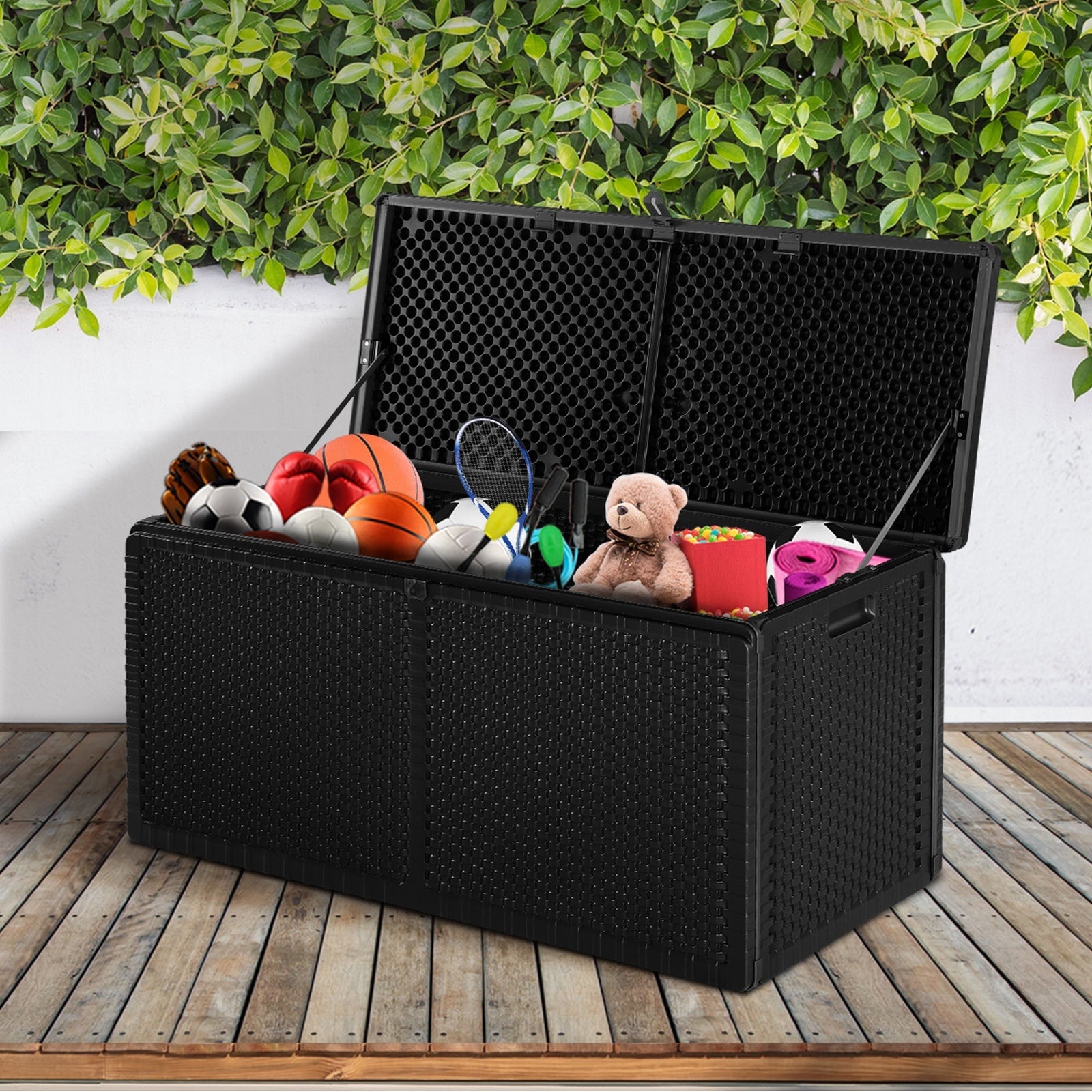 Livsip Outdoor Storage Boxes 290/310L/490L Lockable Indoor Toys Container Chest - Sunyee