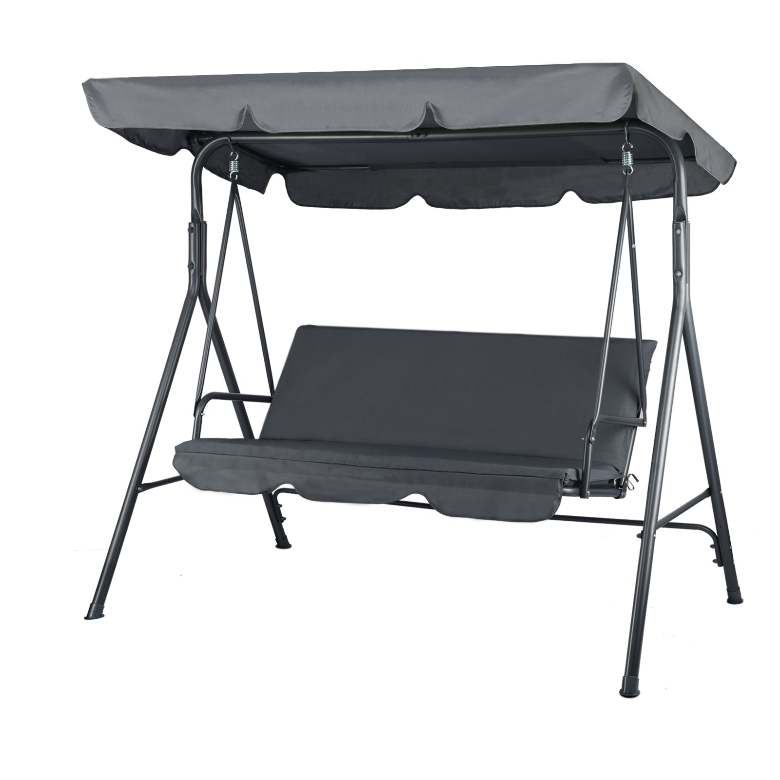 Livsip Swing Chair Hammock Outdoor Furniture Garden Canopy 3 Seater Patio Garden - Sunyee