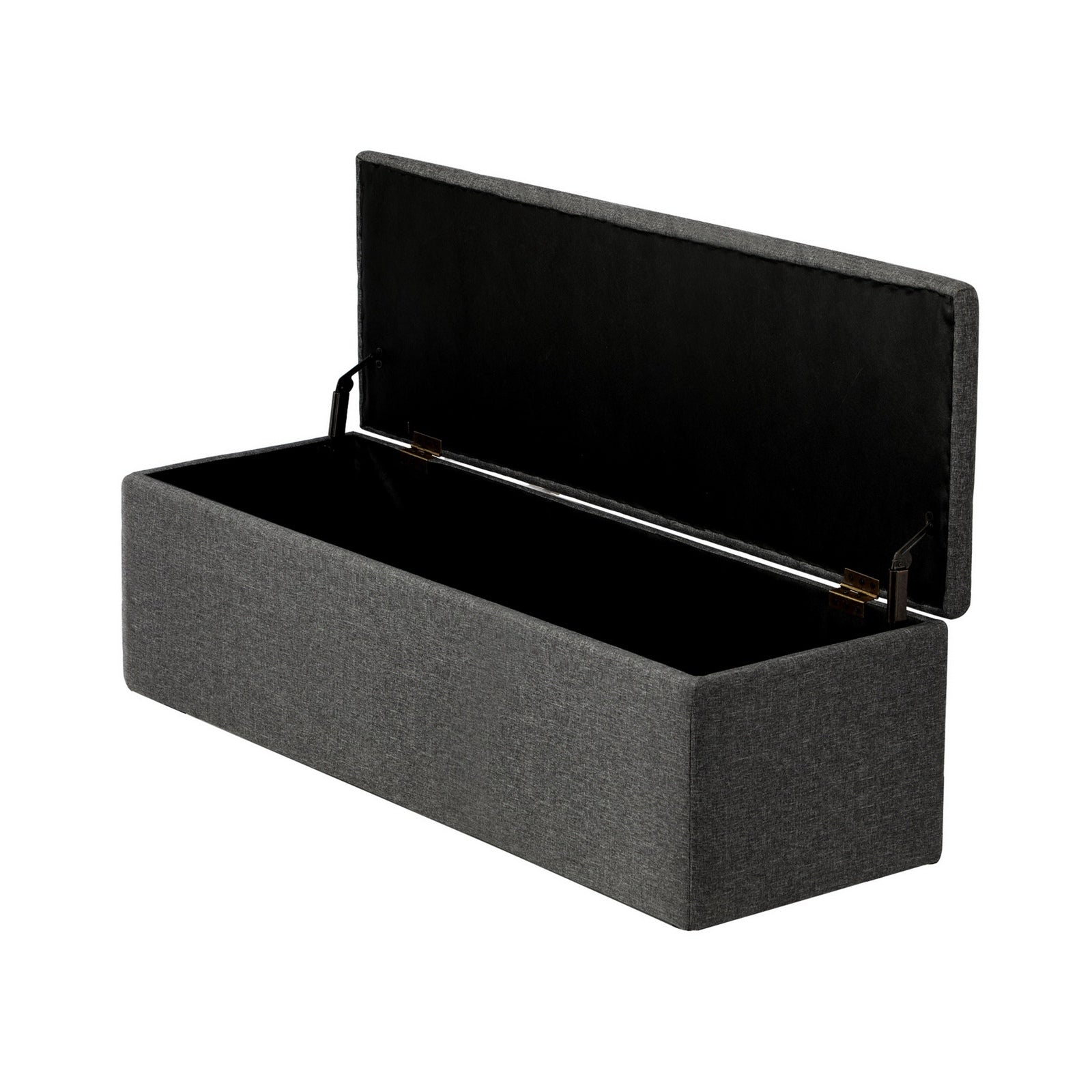 Oikiture 140 cm Storage Ottoman Blanket Box Foot Stool Bench Chest Toy LARGE - Sunyee